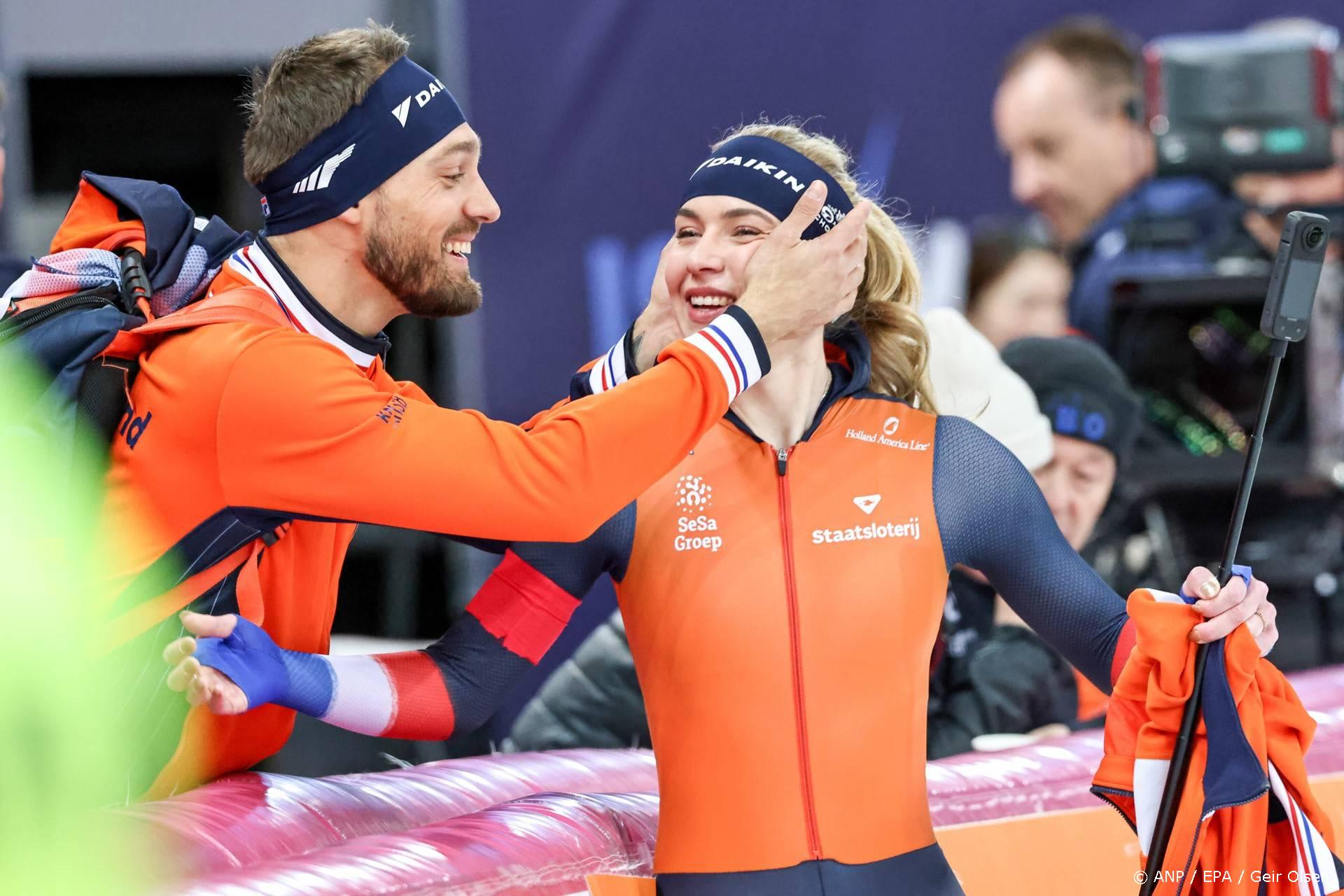 Joy Beune wacht met smart op een ring om haar vinger