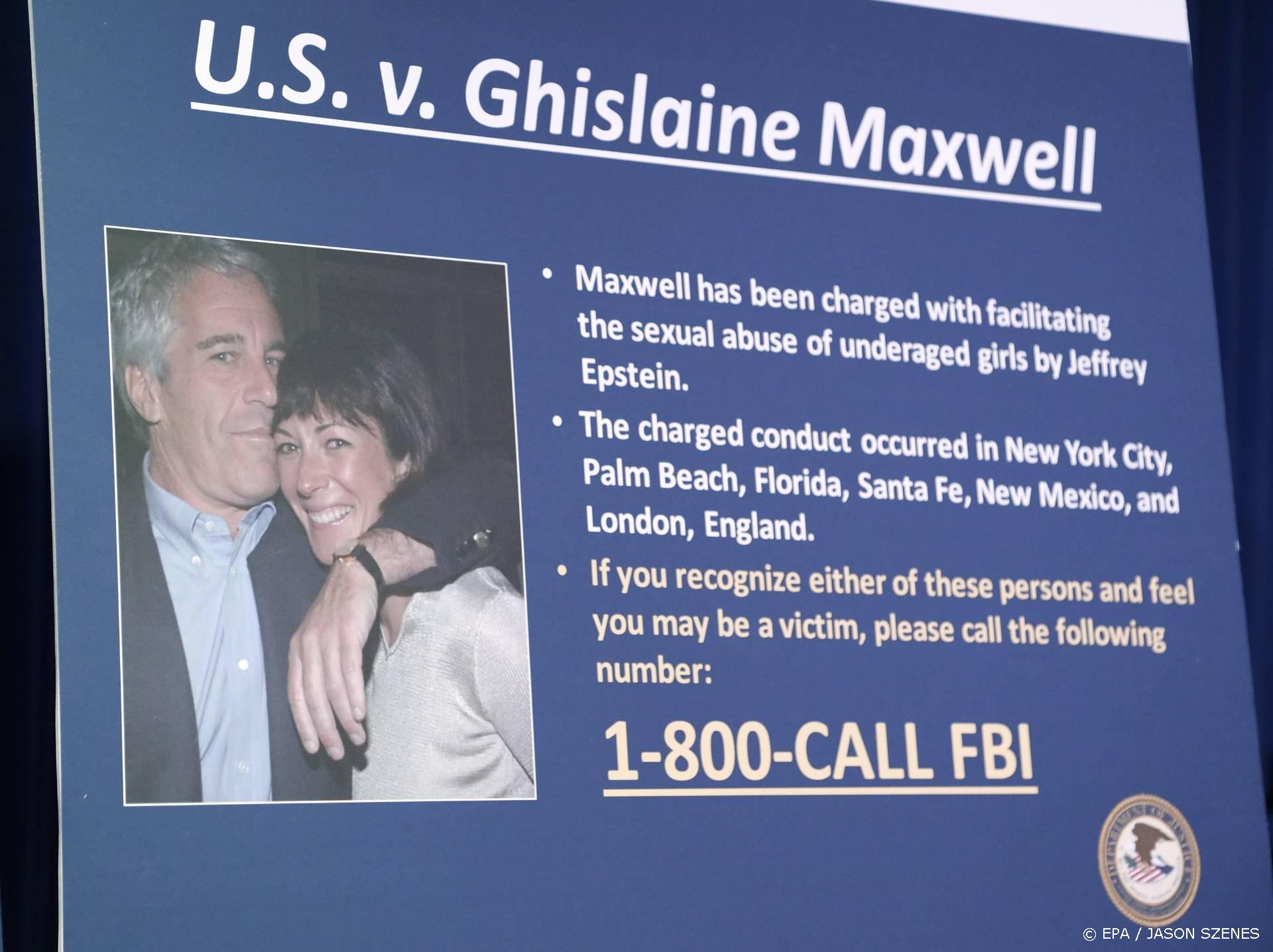 Ghislaine Maxwell op vijf punten schuldig bevonden