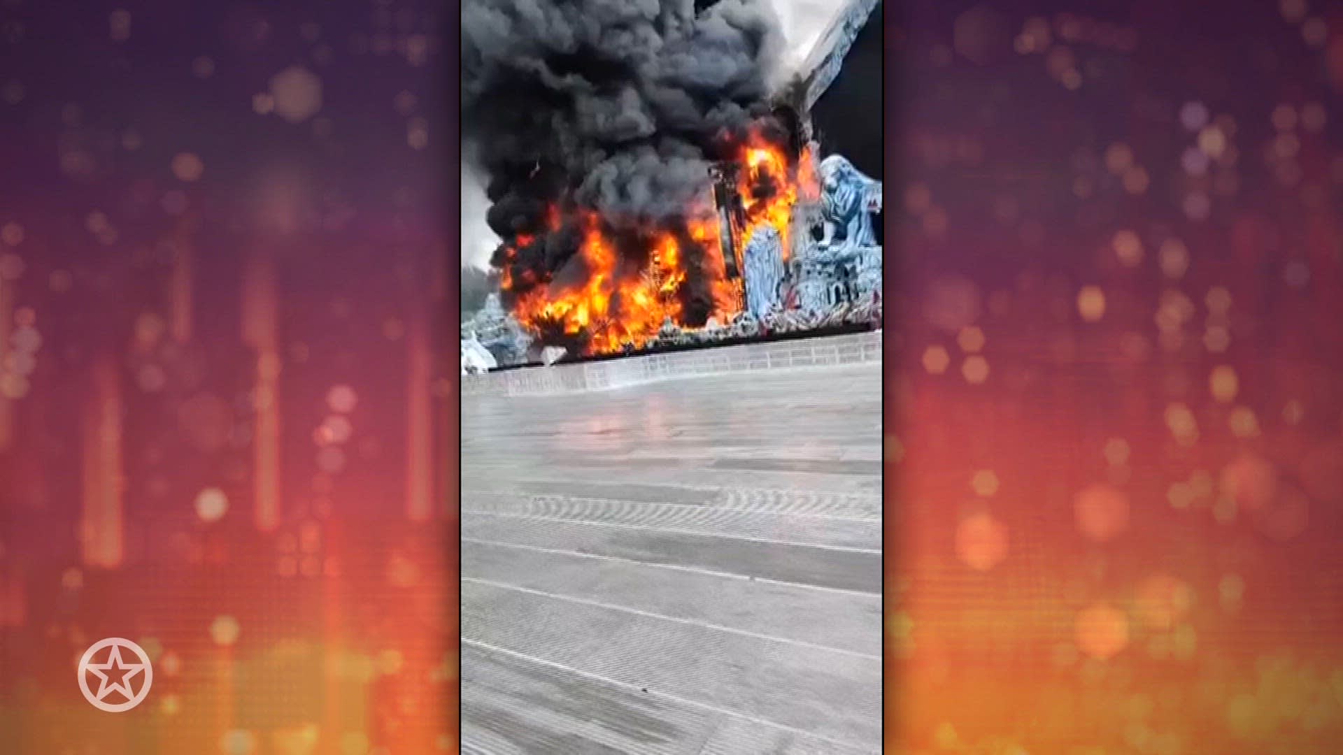 Grote brand verwoest hoofdpodium Tomorrowland
