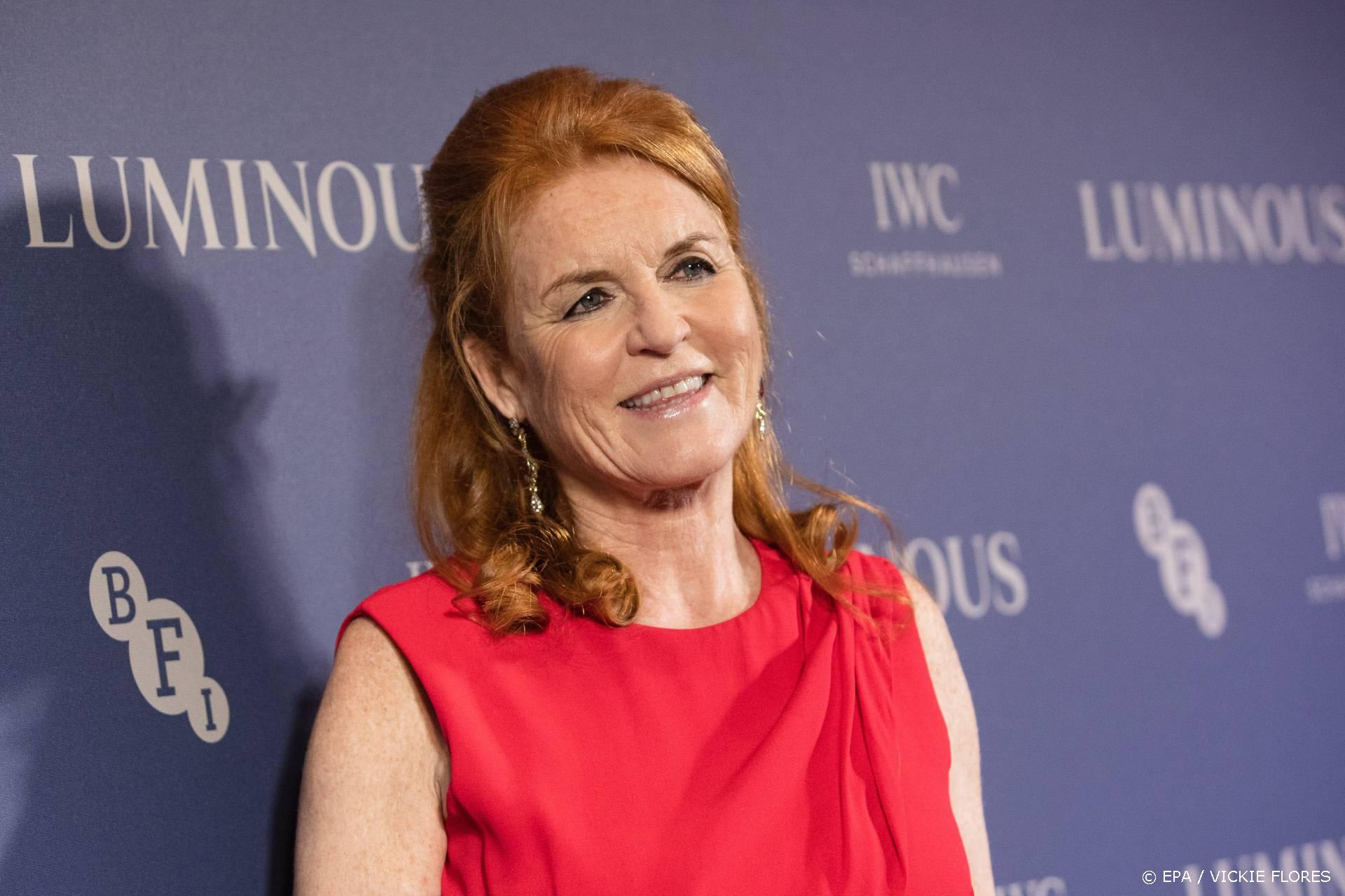 Sarah Ferguson is blij dat ze jong oma is geworden