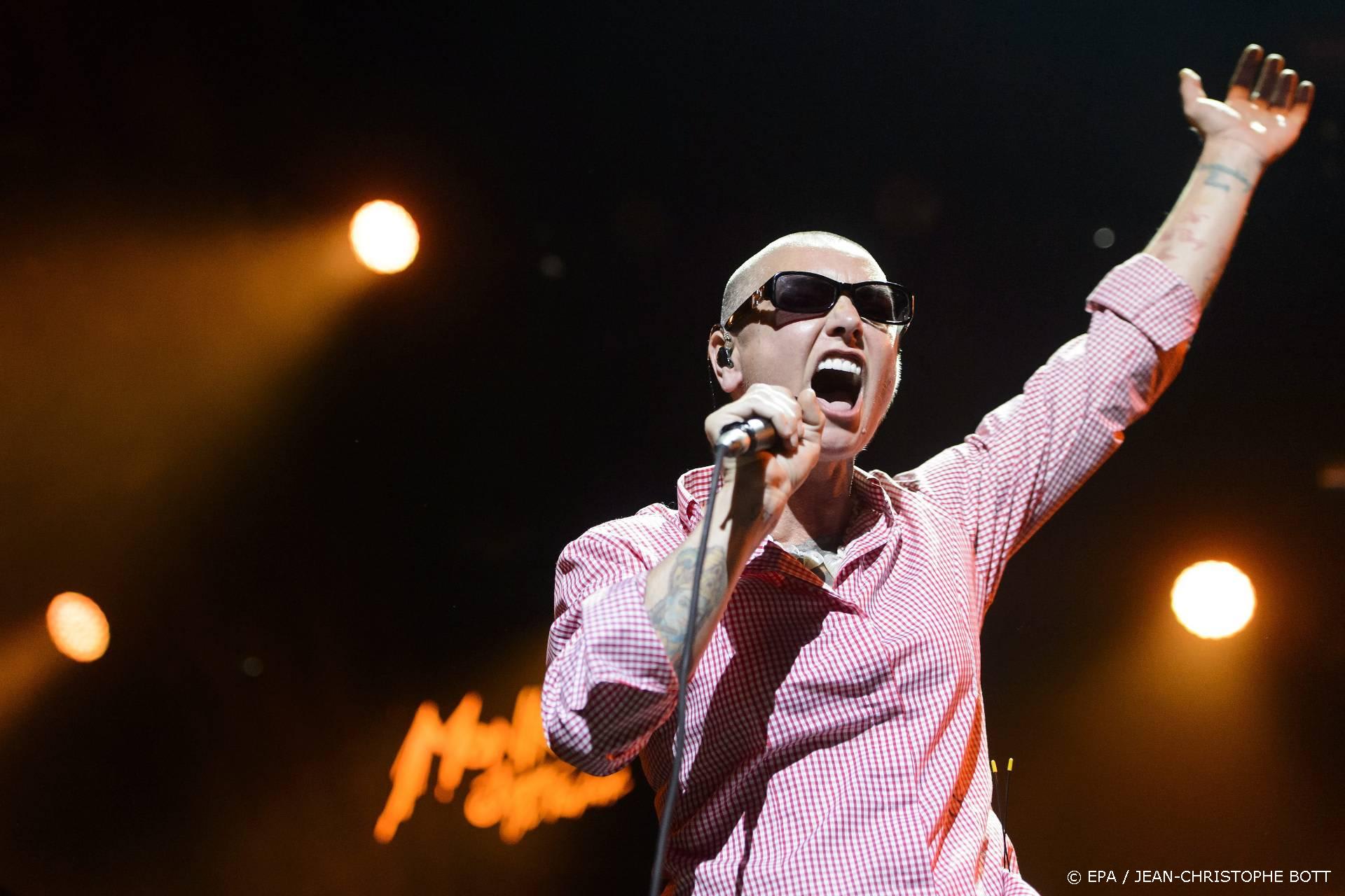 Sinéad O'Connor opgenomen in ziekenhuis na dood van zoon