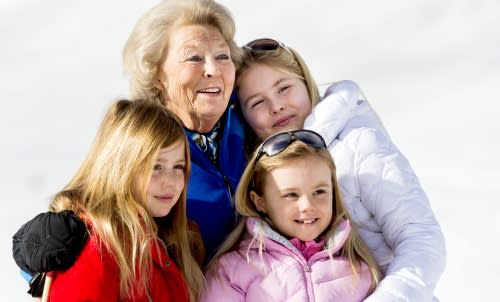 Zo is Beatrix dus echt als oma