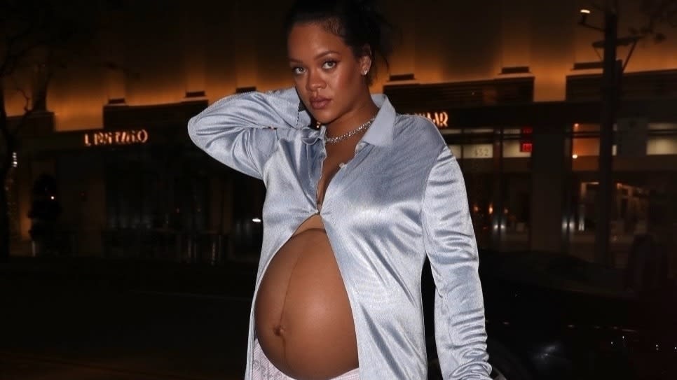 Rihanna weigert zwangerschapskleding te dragen