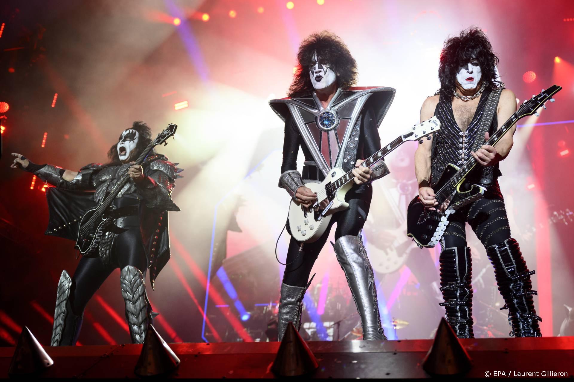 KISS had het 'heel leuk' tijdens afscheidsconcert in Amsterdam