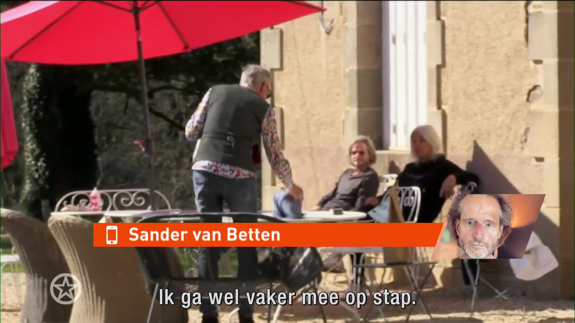 Sander over breuk met Erica