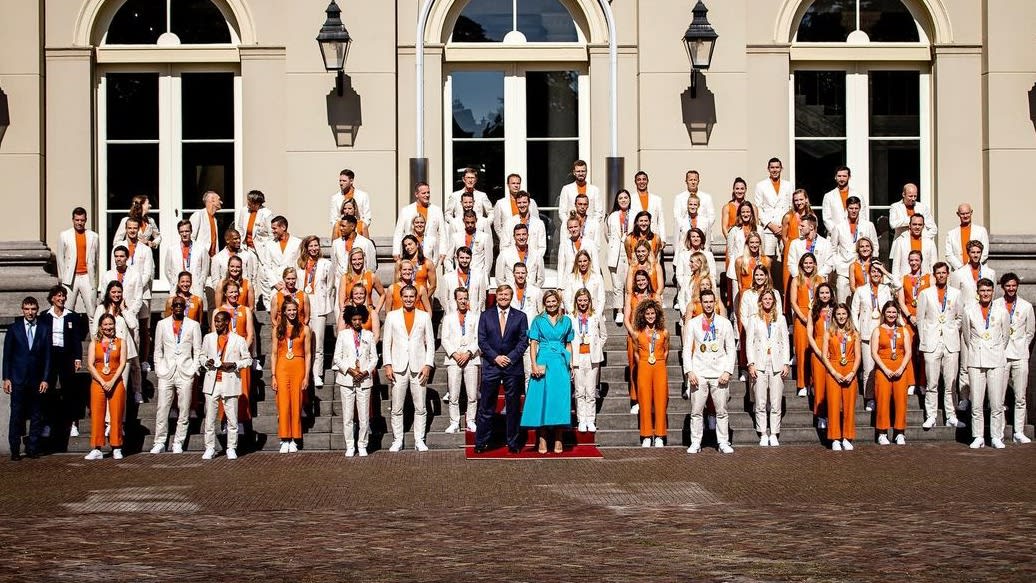 Koninklijk ontvangst Olympische medaillewinnaars