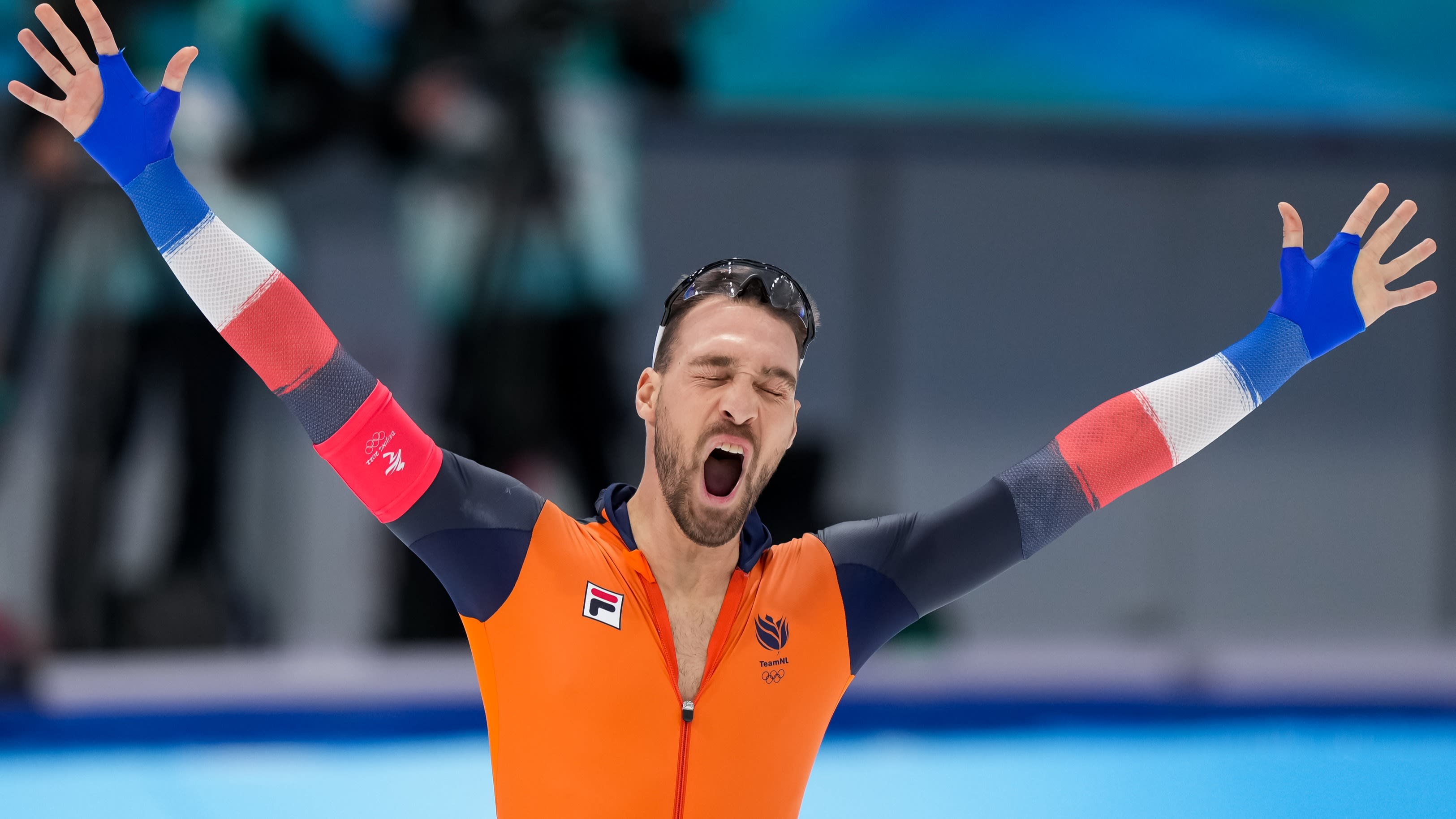 Schaatser Kjeld Nuis pakt gouden plak