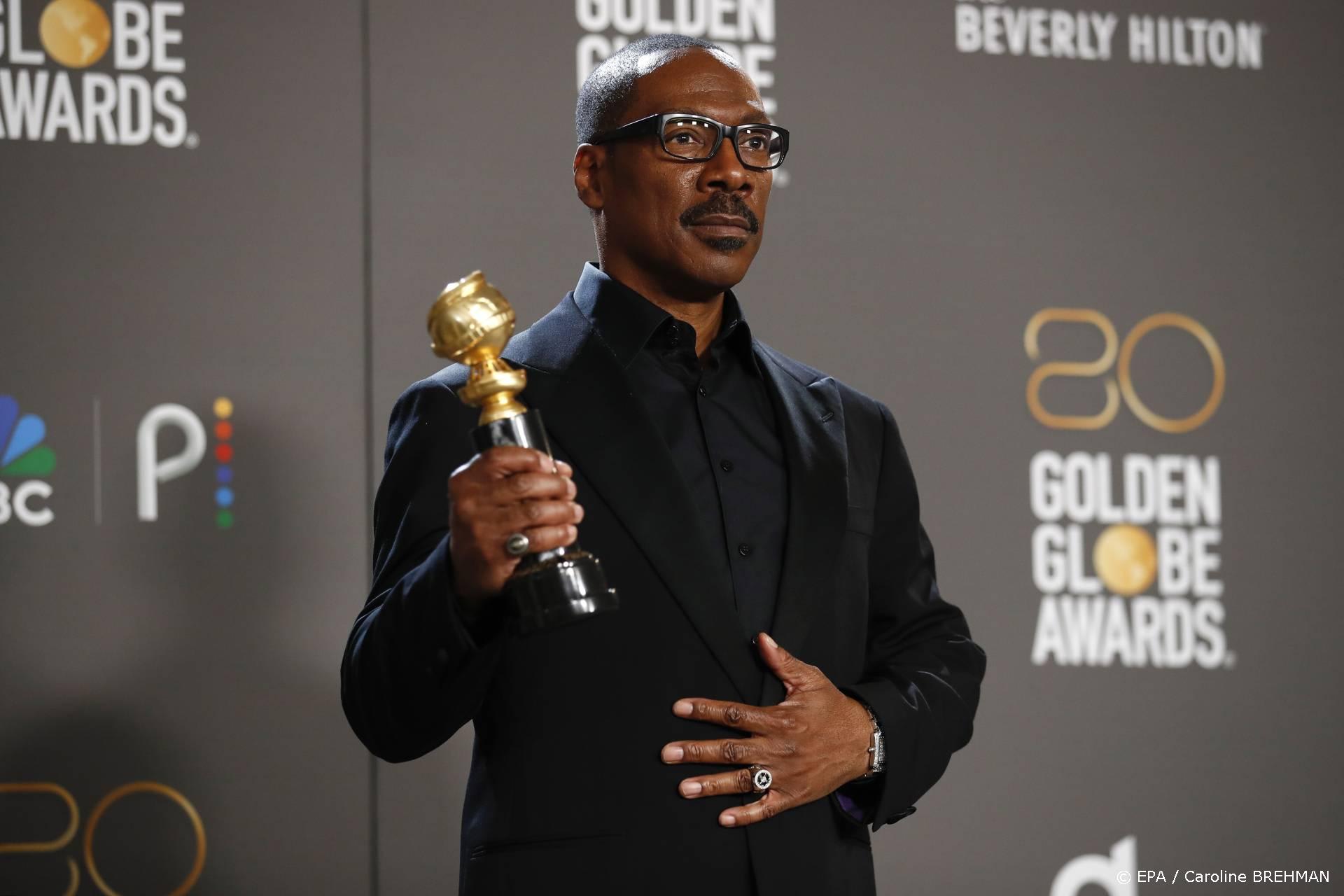 Eddie Murphy grapt over klap Will Smith in bedankspeech Golden Globes