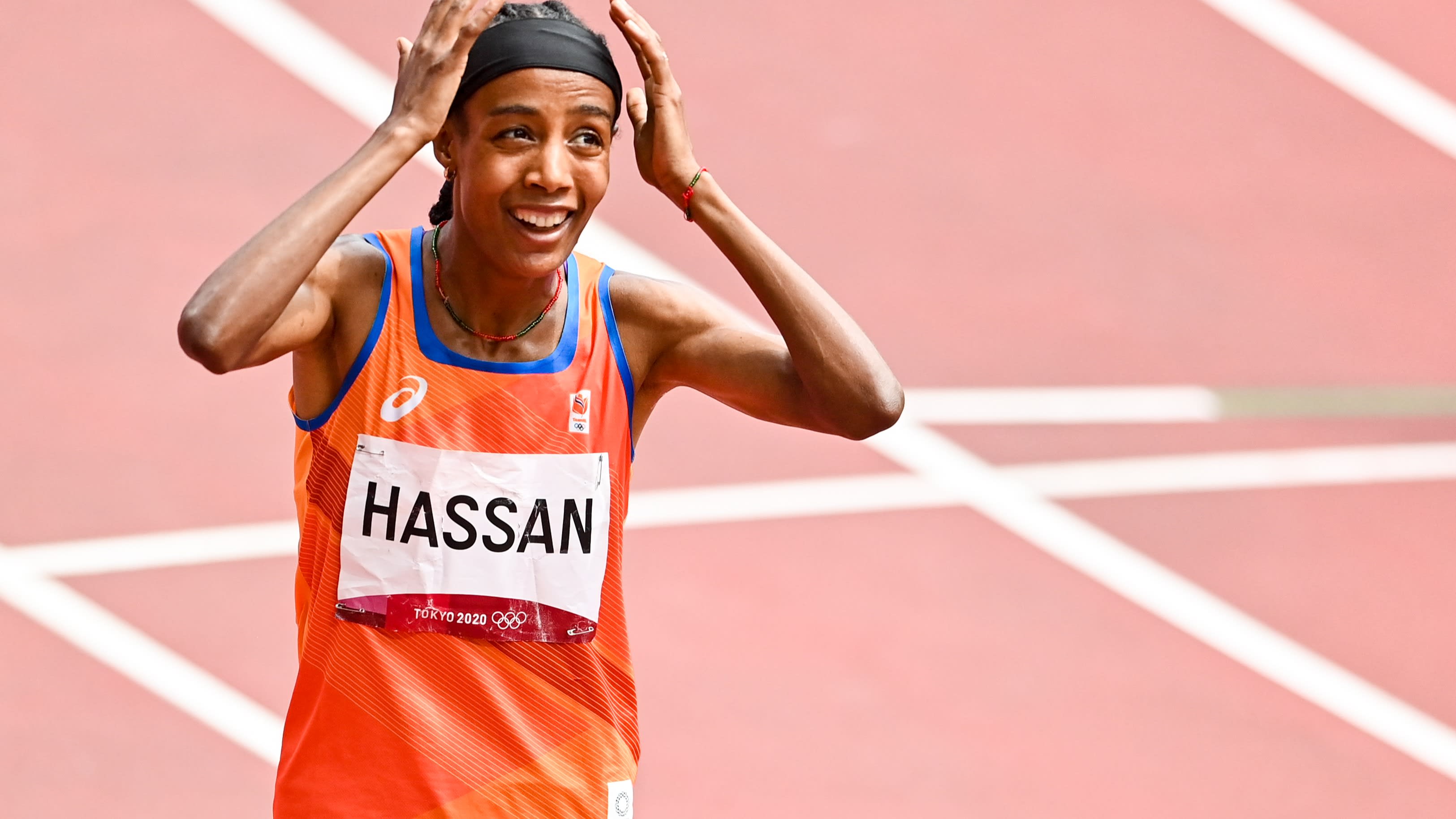 Nederlandse topatlete Sifan Hassan verovert olympisch goud