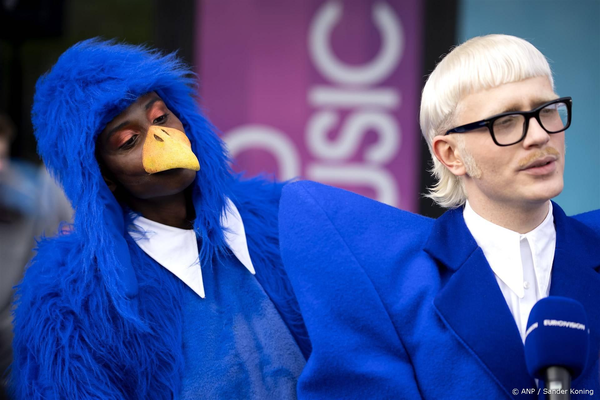 Dit zegt 'blauwe vogel' Appie week na songfestivalrel