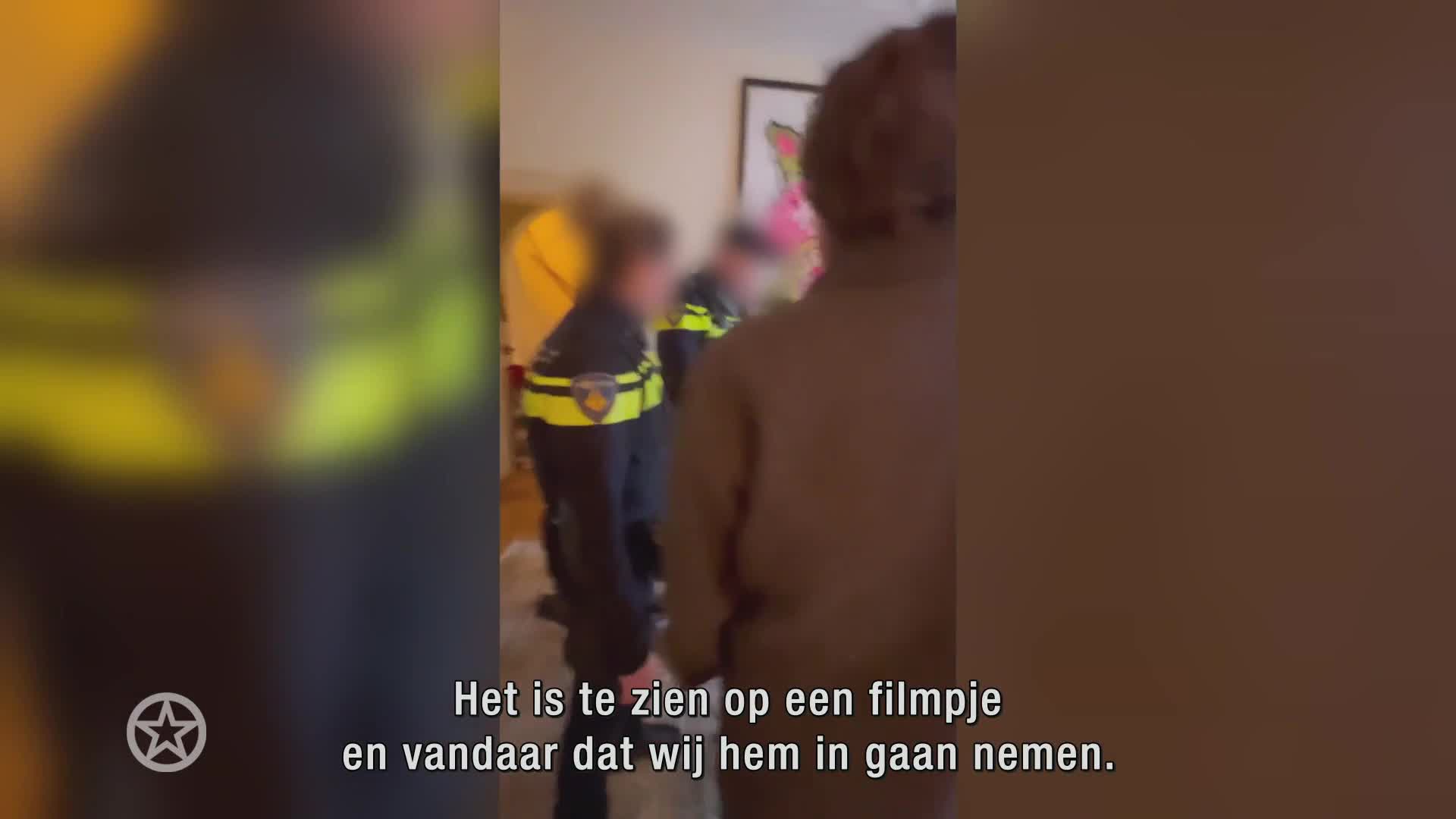 Politie valt woning Hans Teeuwen binnen