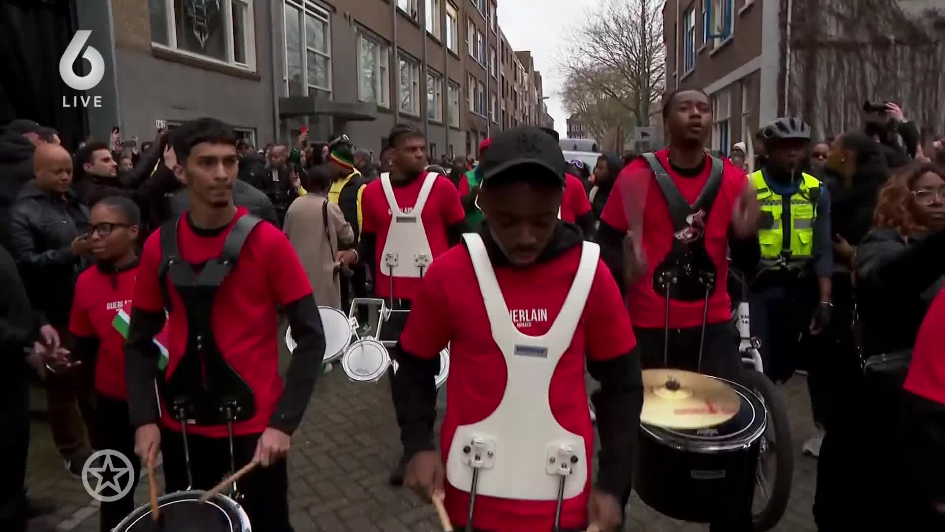 Vrienden herdenken Def Rhymz met muziek, dans en speeches