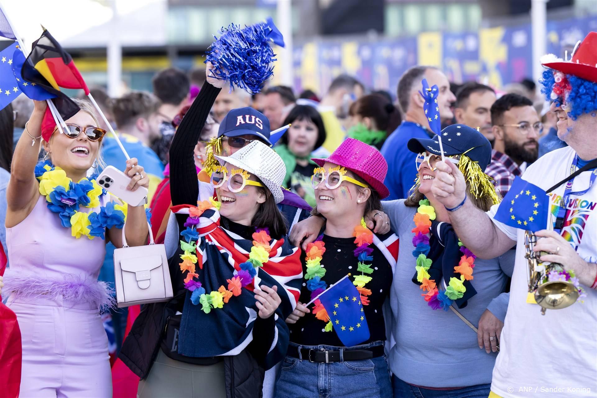 Liverpool loopt warm voor finale Eurovisie Songfestival