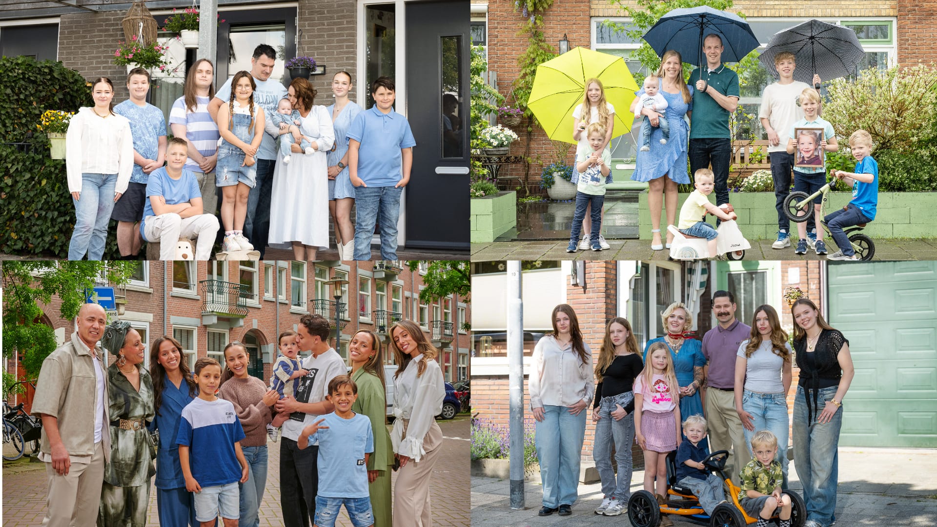 Een huis vol-fans ontdaan van emotioneel afscheid