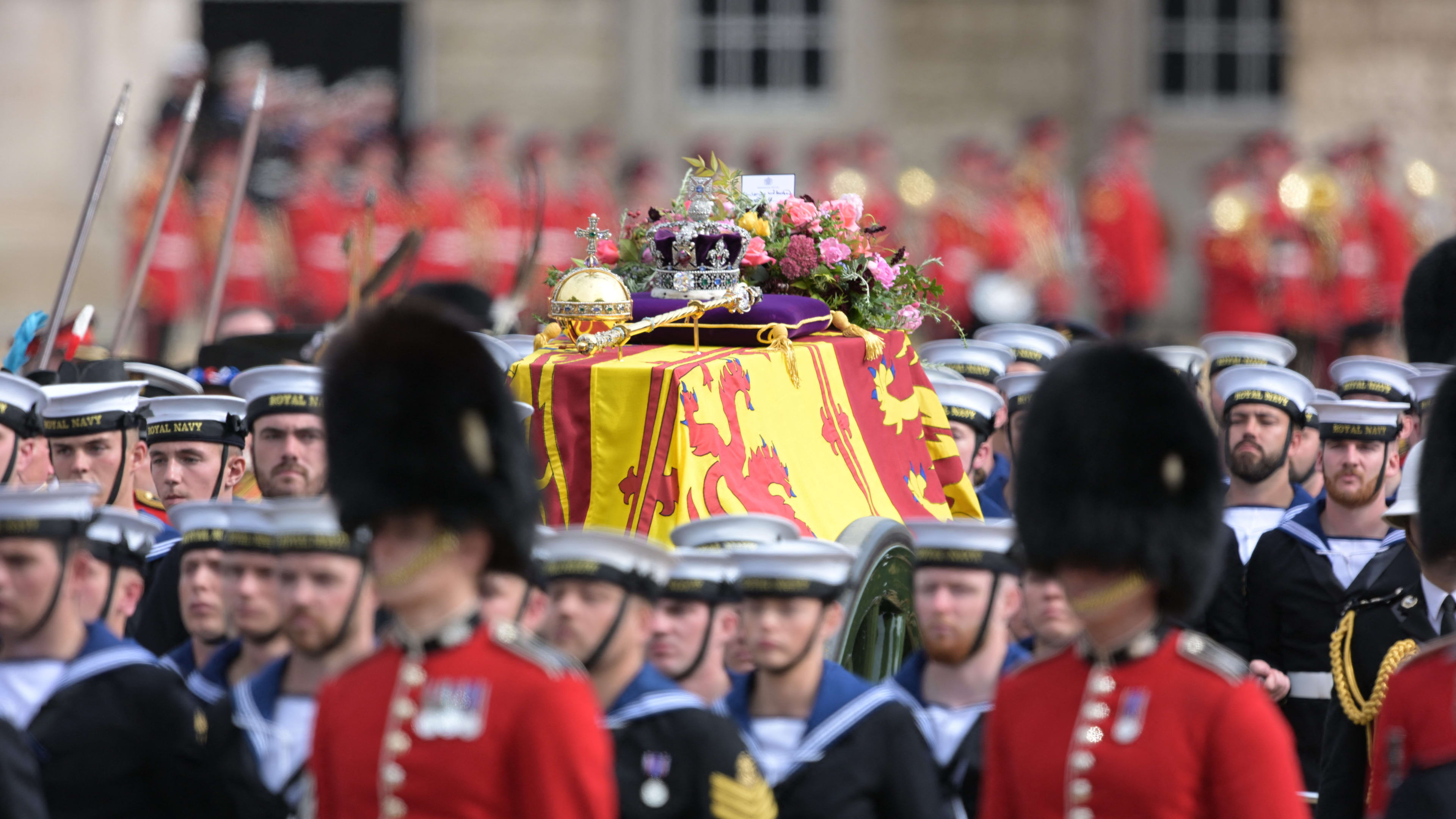 Koningin Elizabeth verlaat Londen voor de laatste keer