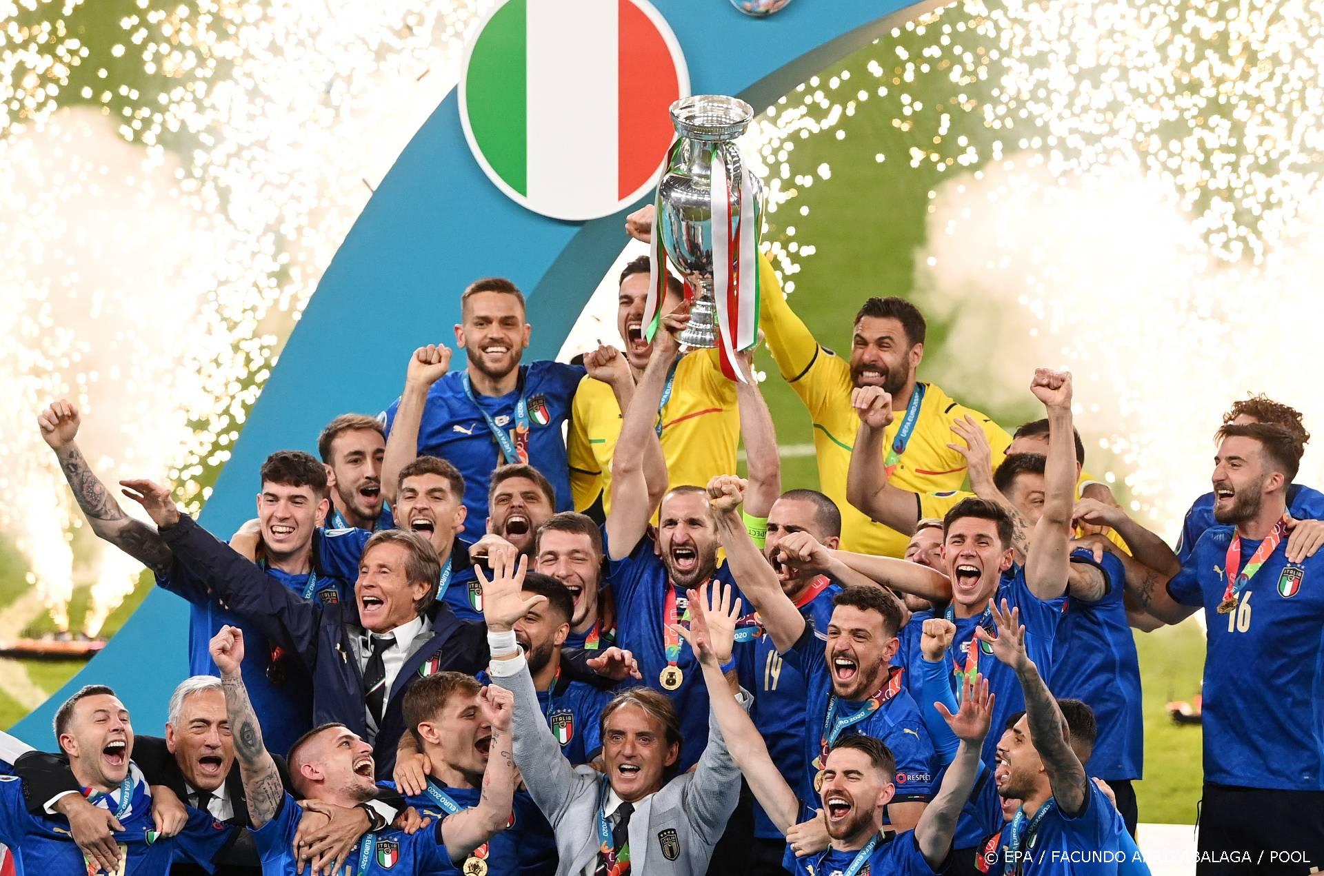 Ruim 4,1 miljoen mensen zien Italië EK-finale winnen
