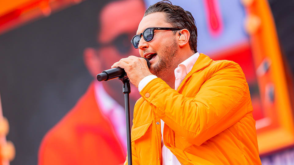 Tino Martin op 538 Koningsdag 2024