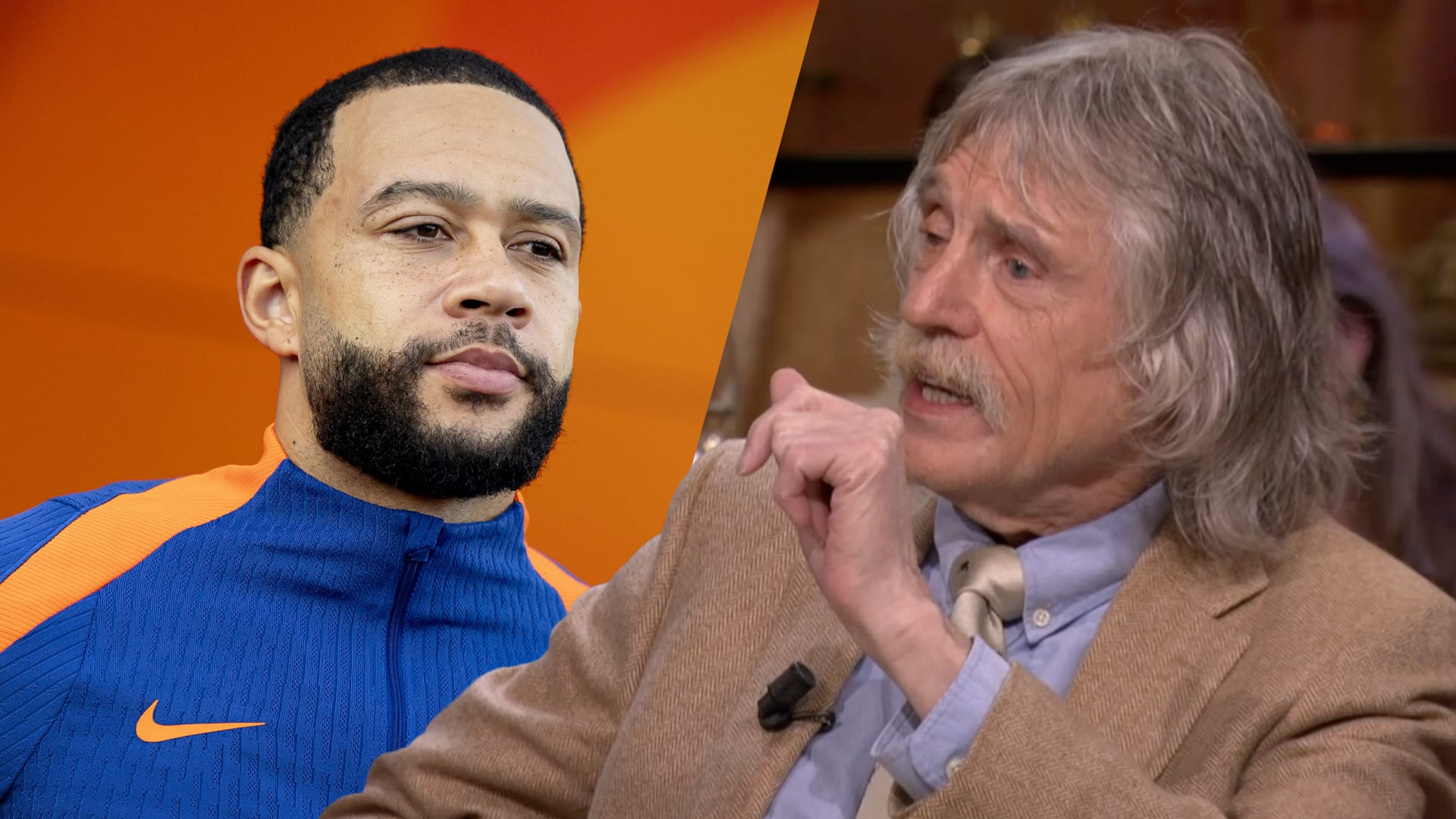 Johan Derksen fileert Depay: 'Is Memphis een filmster of Onze Lieve Heer?'