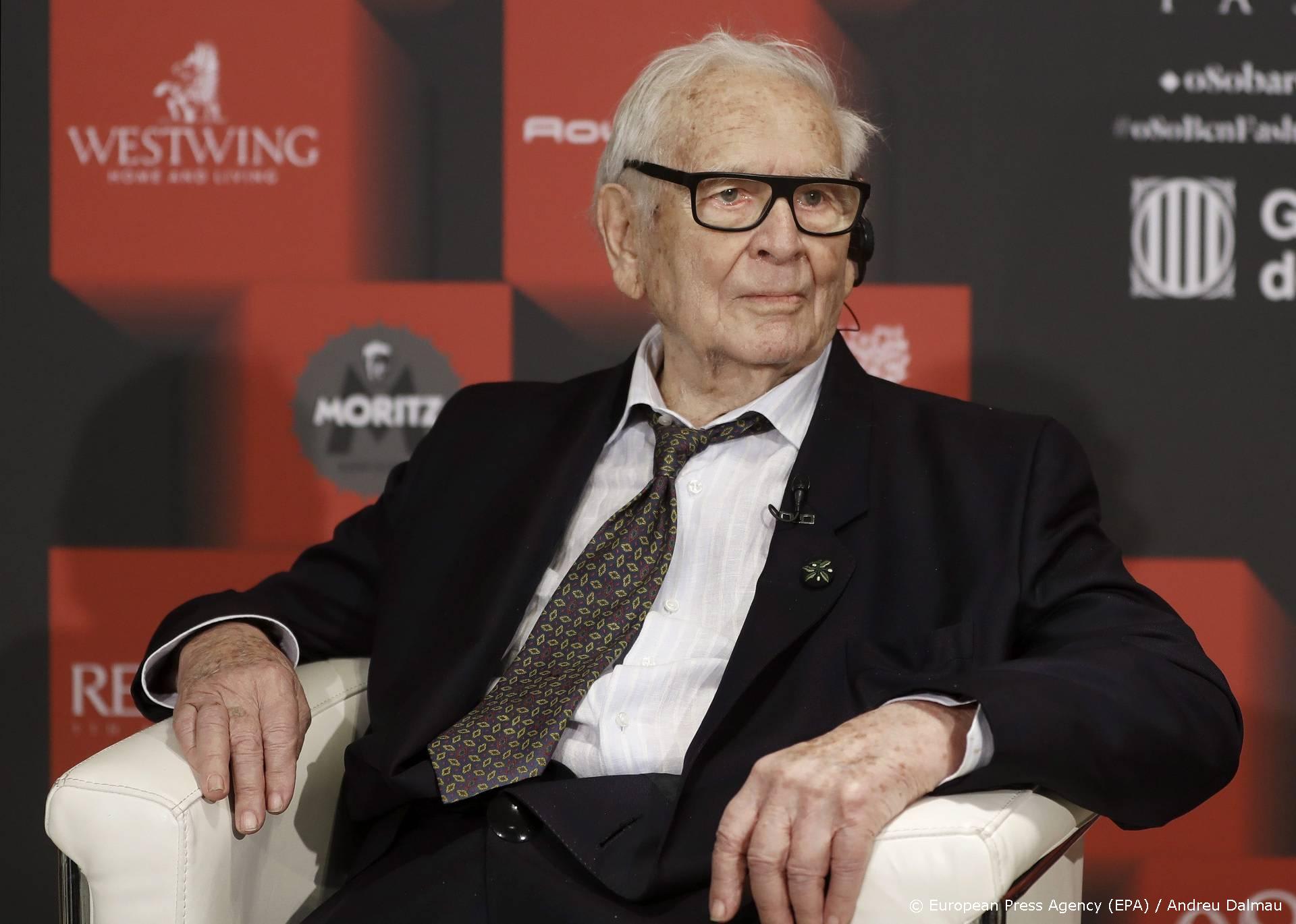 Modeontwerper Pierre Cardin overleden