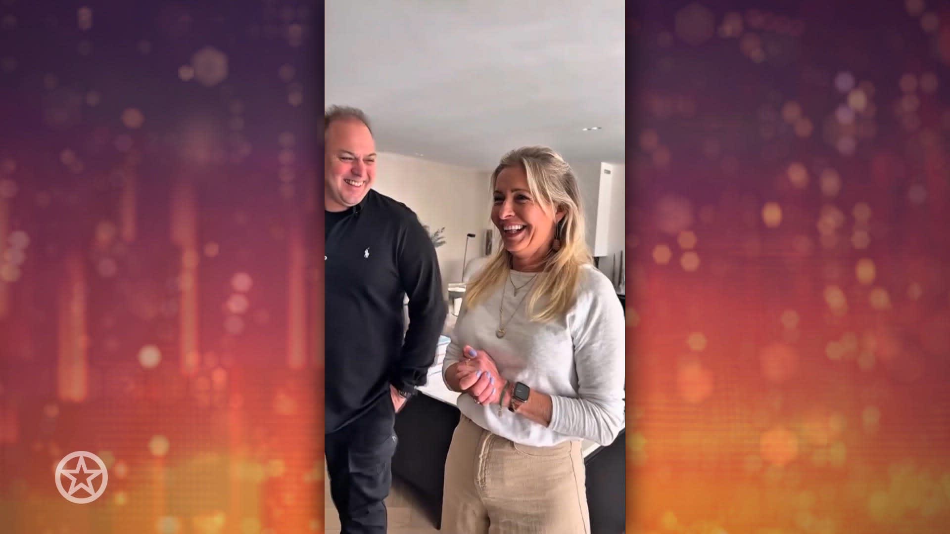 Mariska Bauer verrast met peperduur cadeau