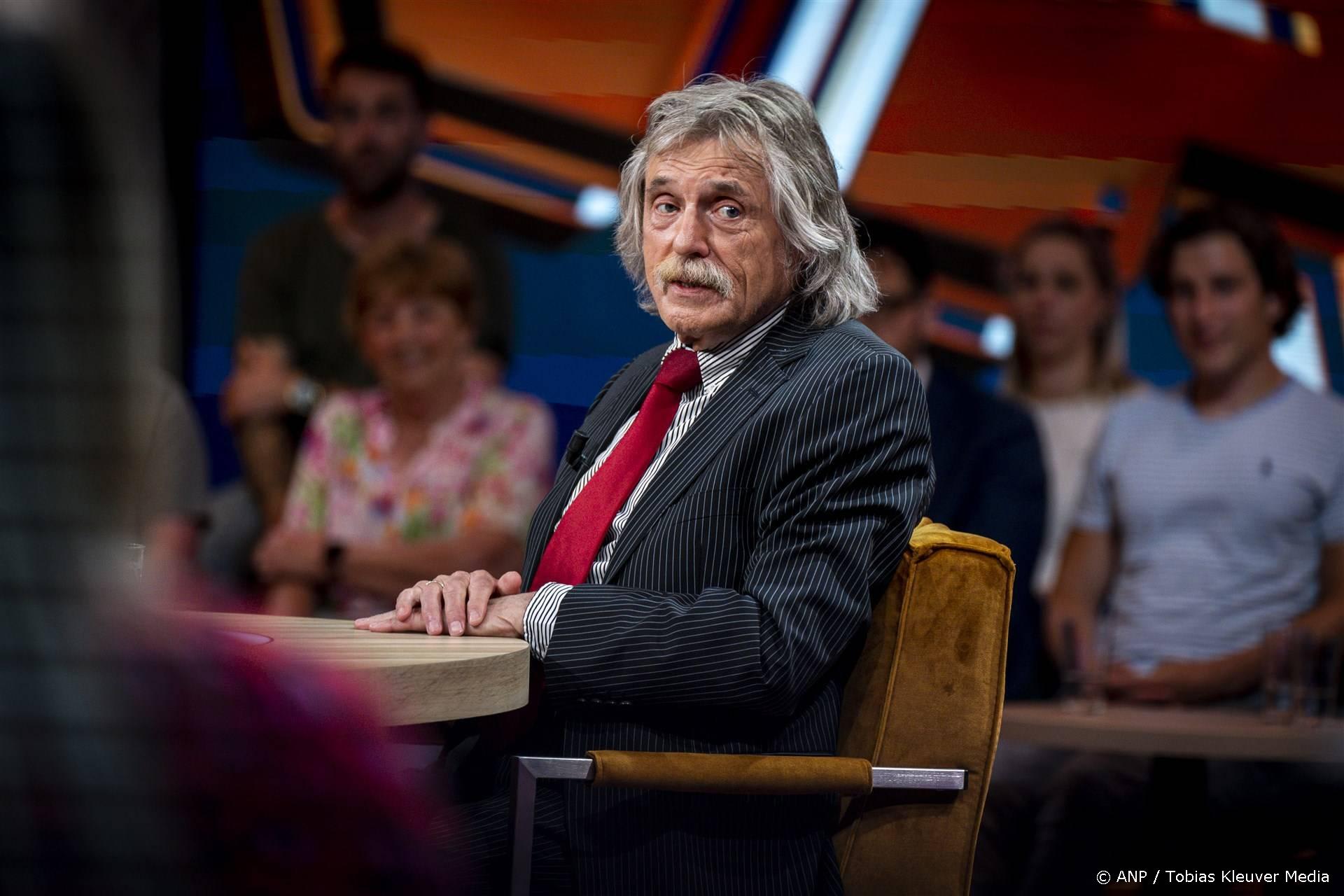 Aangifte tegen Johan Derksen om uitspraak over Kamerlid De Hoop