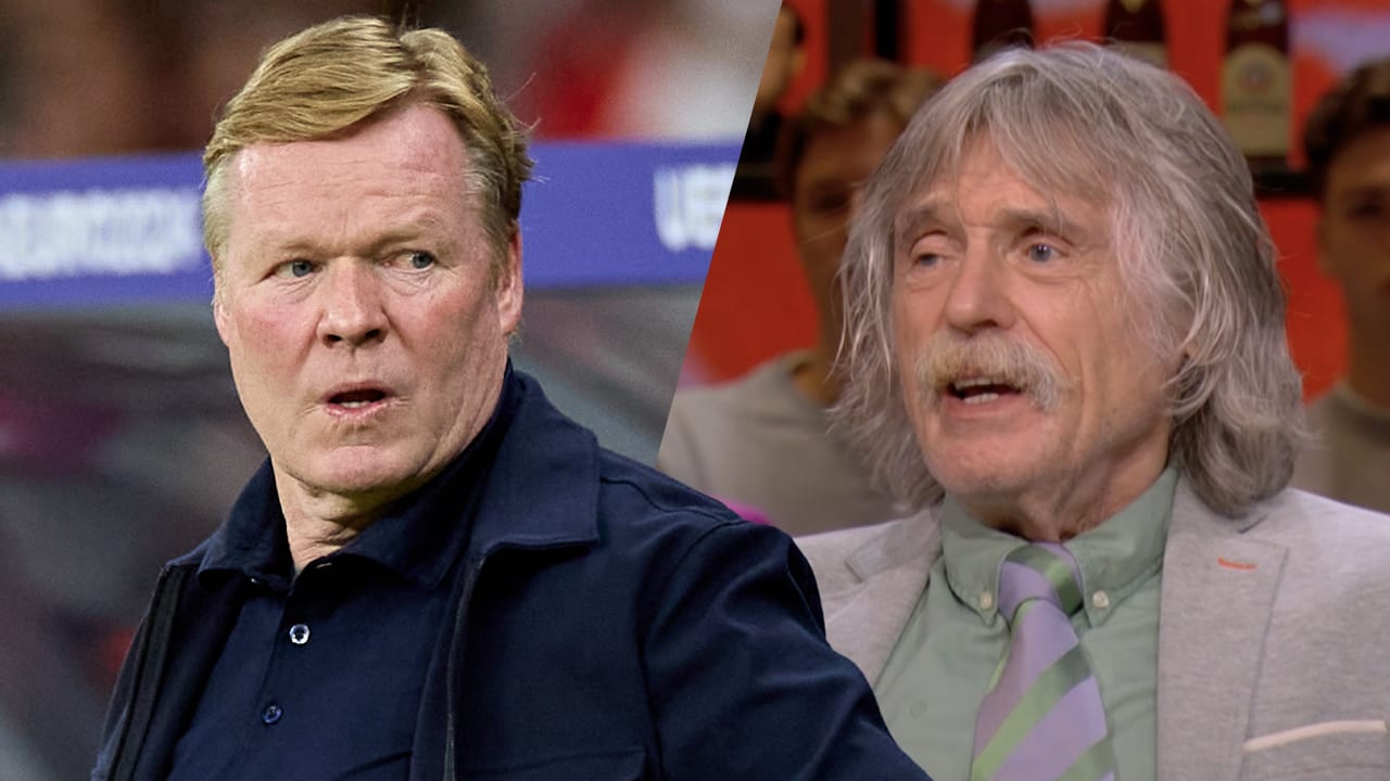 Johan Derksen haalt uit naar Ronald Koeman: 'Brombeer'