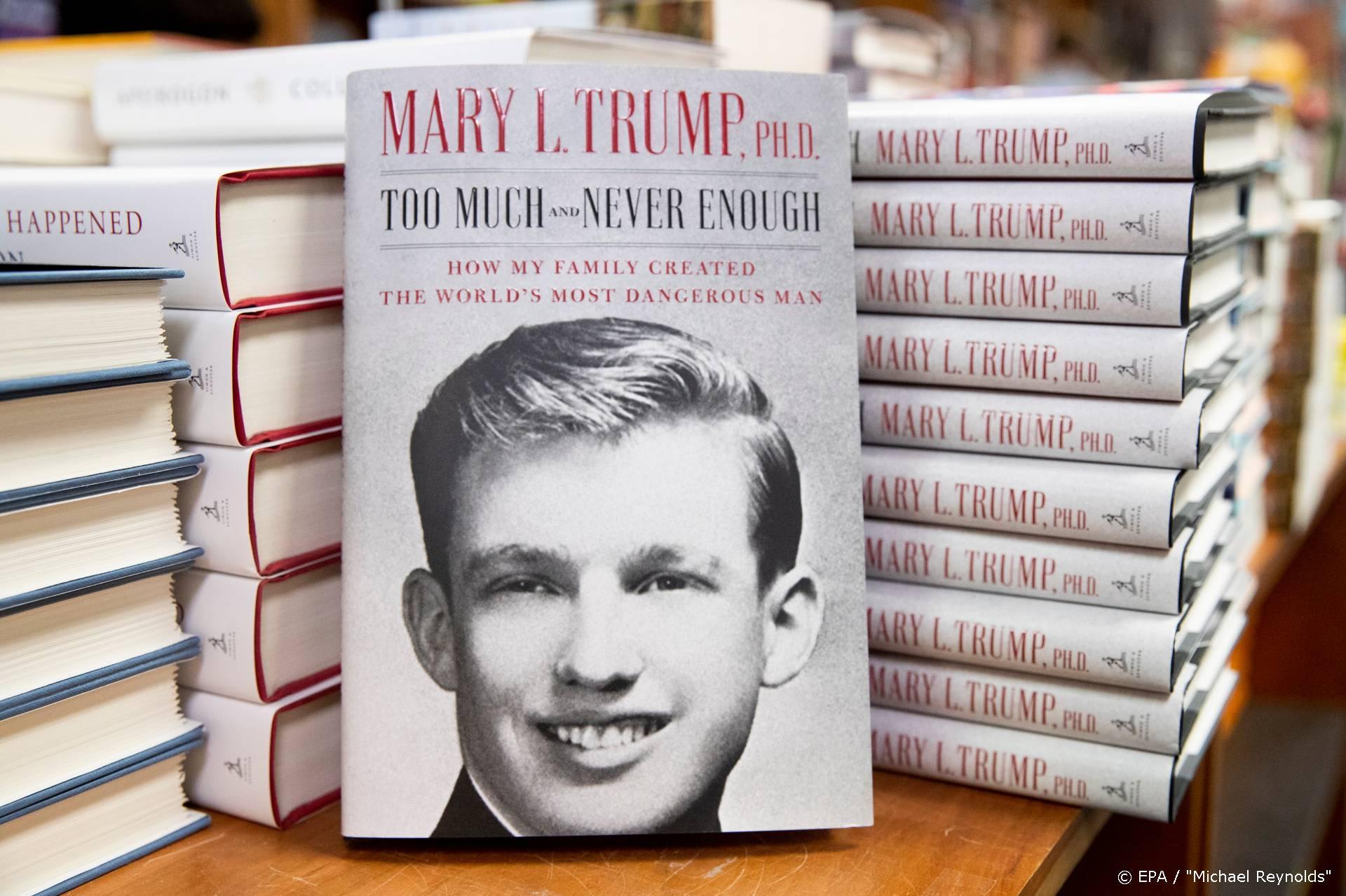 Vernietigend boek van nicht Trump niet aan te slepen