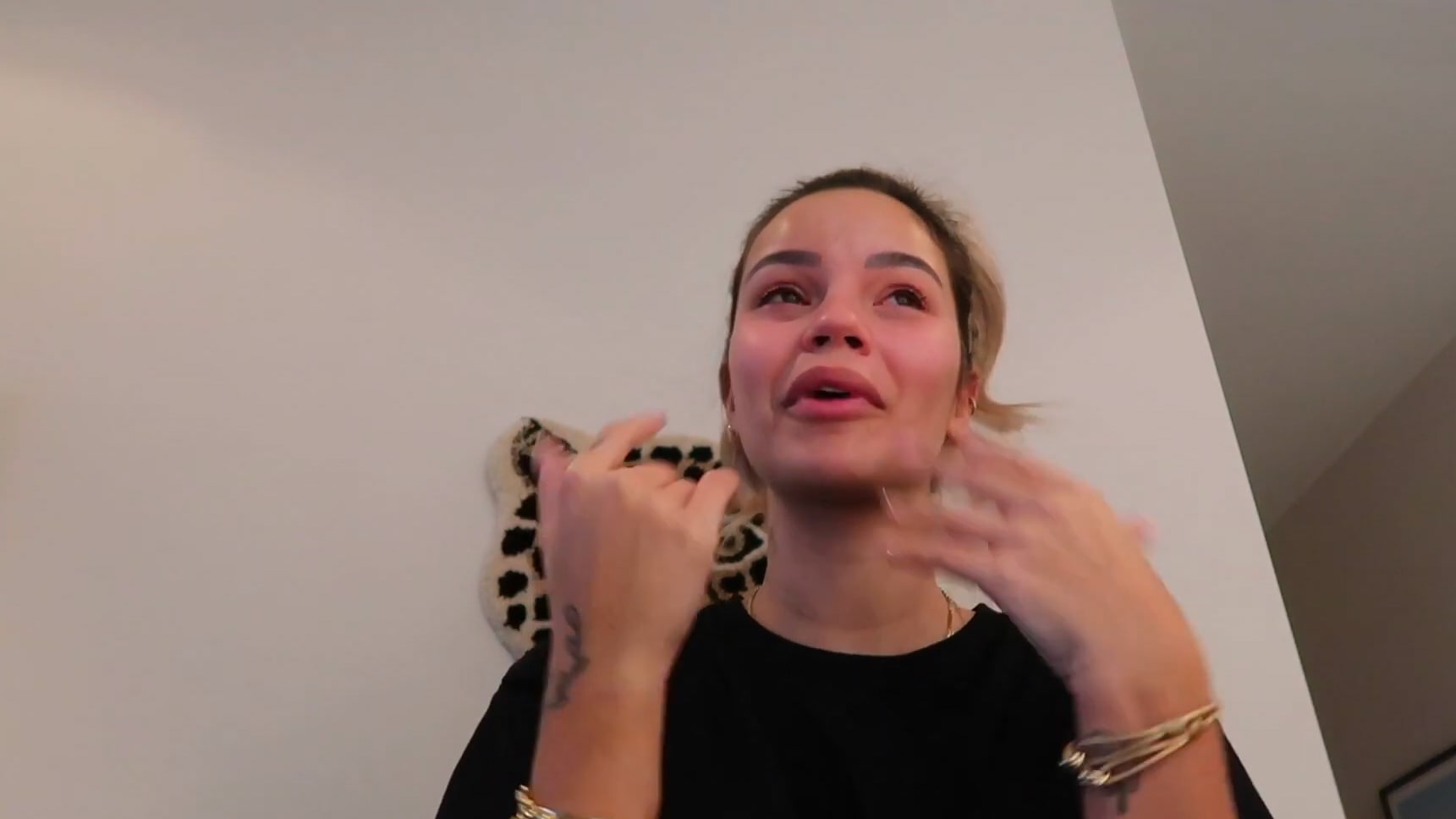 Monica Geuze in tranen om ex-vriend Lars