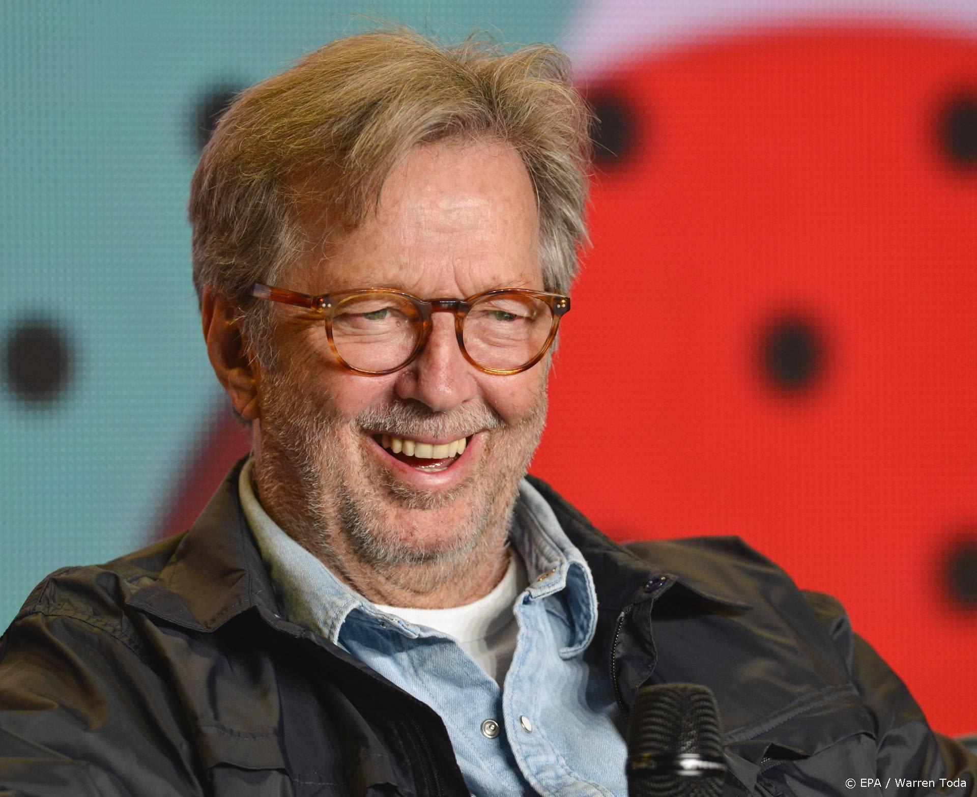 Eric Clapton doneert geld aan anti-vaxband