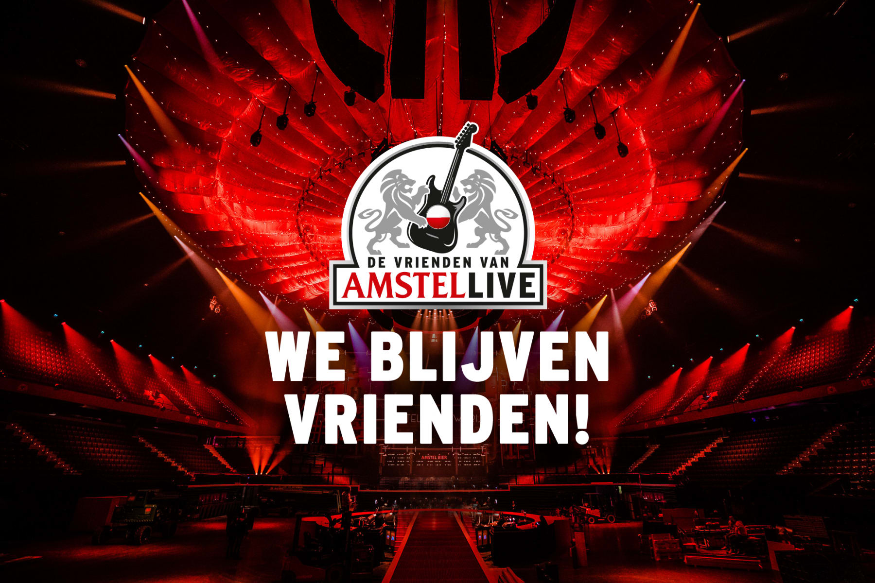 Nick en Simon teasen met Vrienden van Amstel LIVE