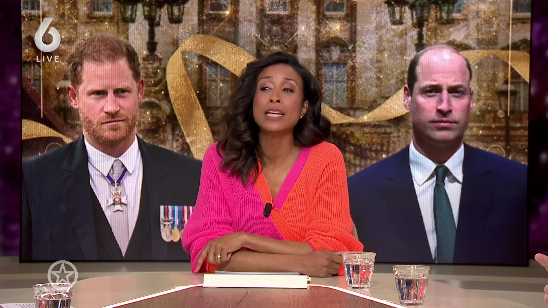 Shownieuws-tafel over zieke prinses Kate