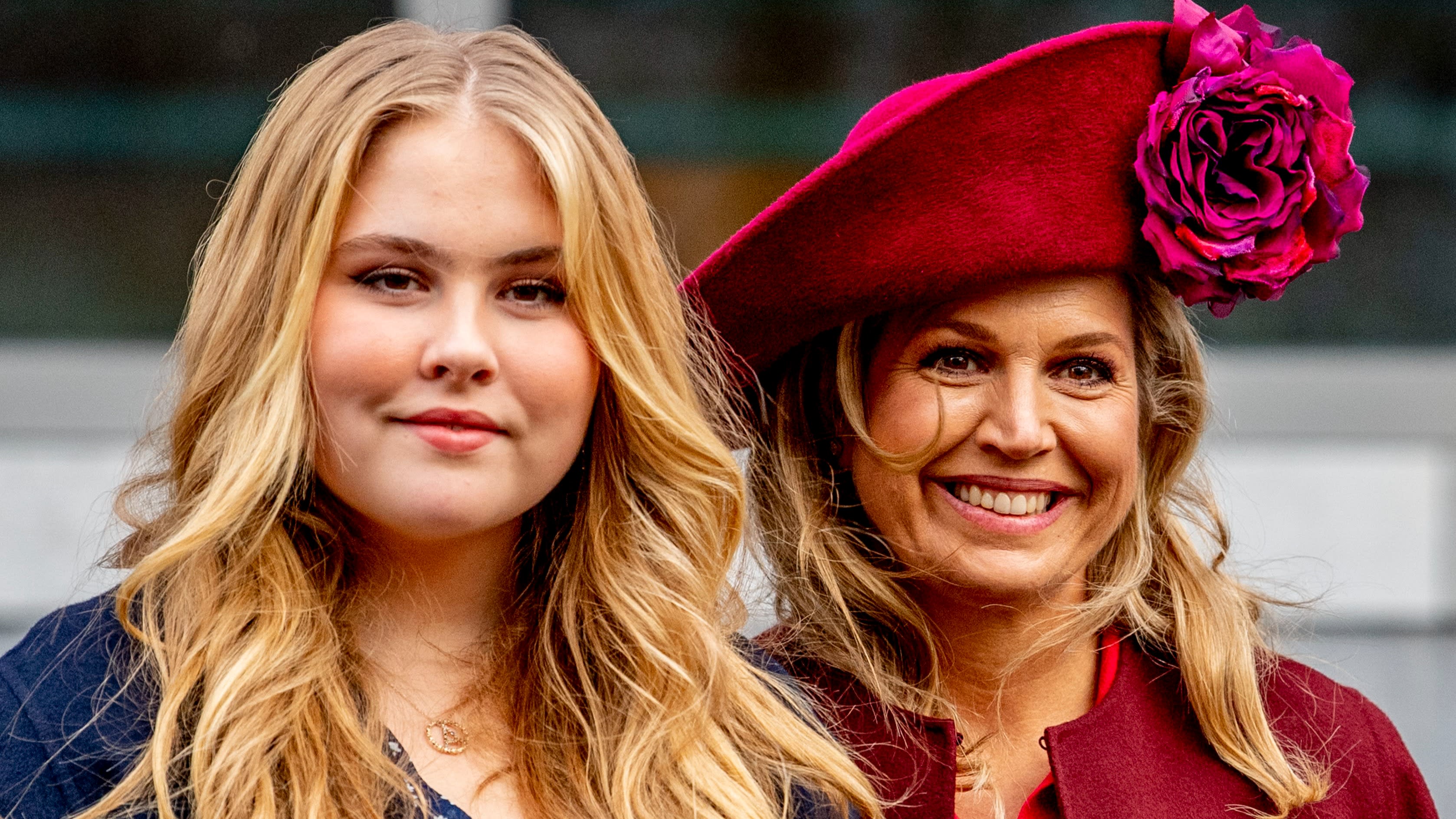 Koningin Máxima en prinses Amalia genieten samen van citytrip