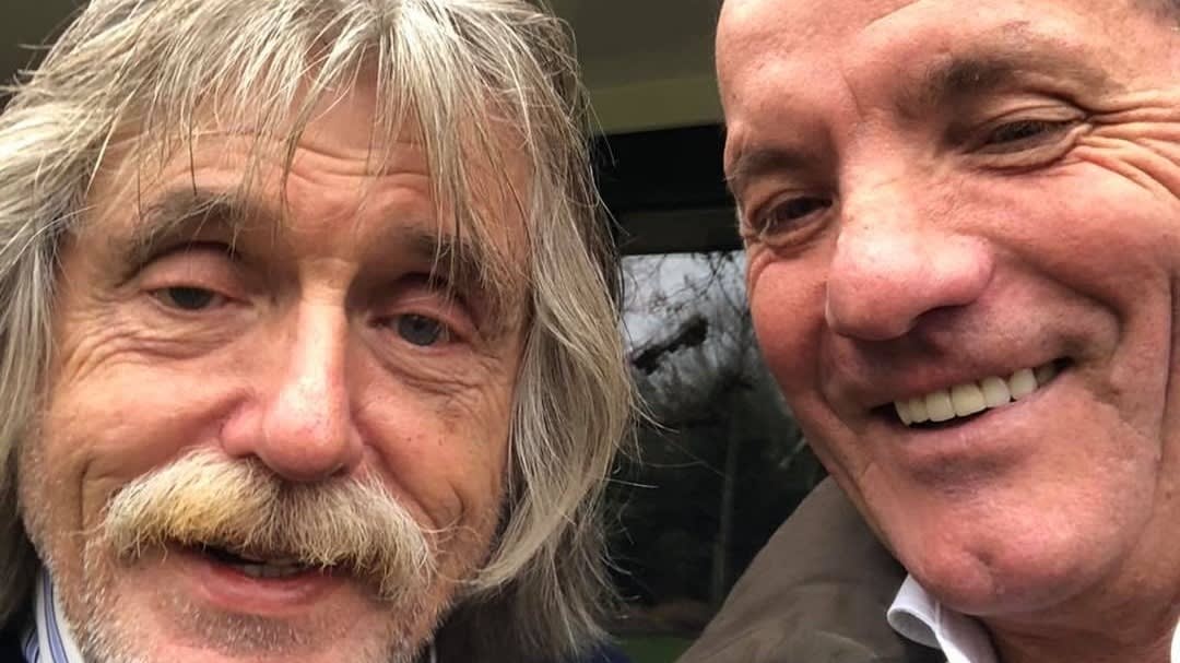 Johan Derksen en John de Bever samen op reis