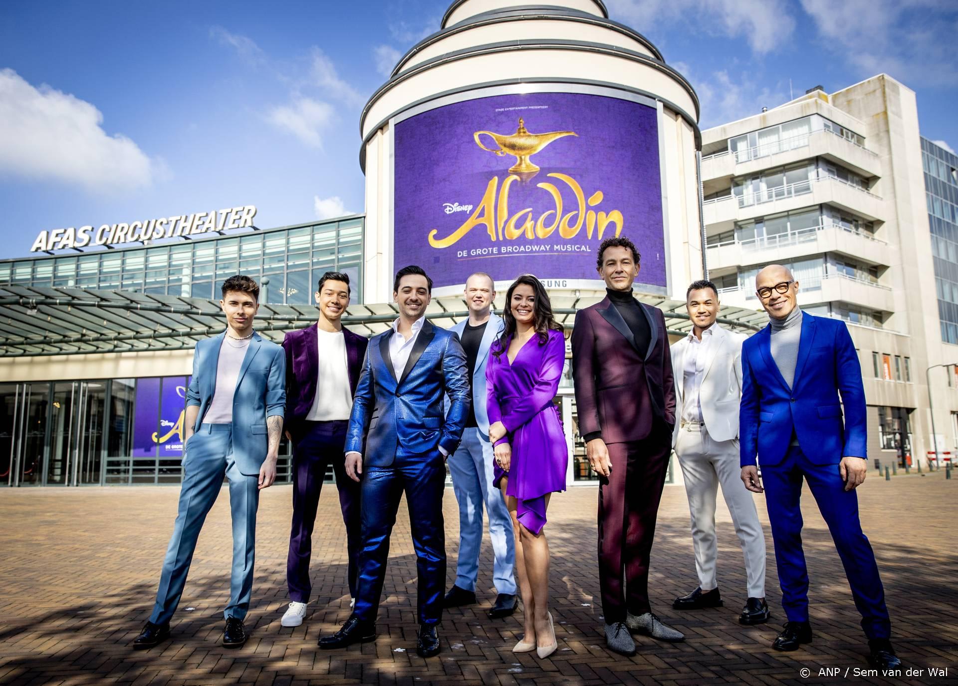 Aladdin grote winnaar bij uitreiking Musical Awards