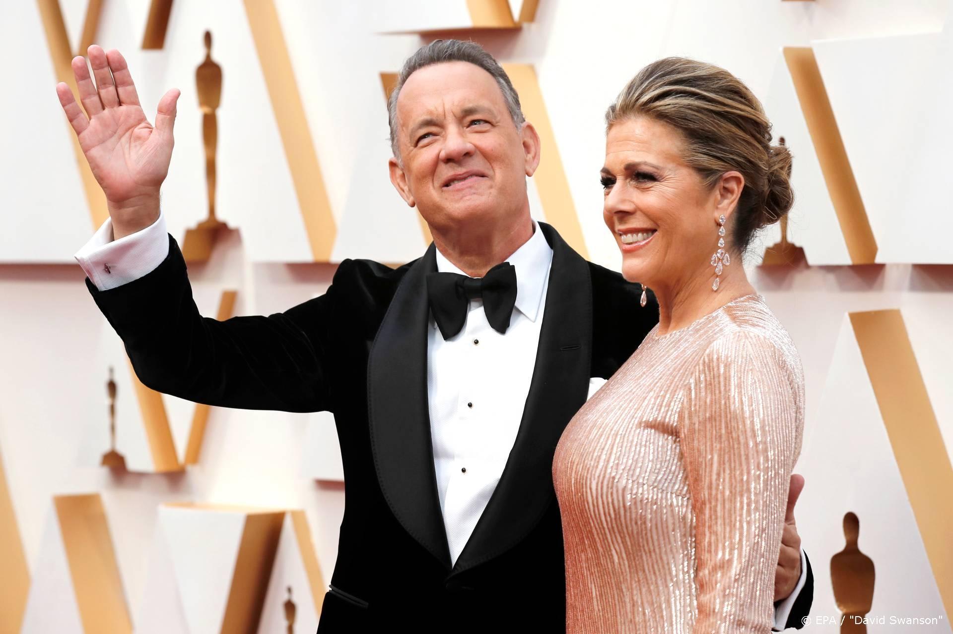 Tom Hanks en vrouw weer terug op Amerikaanse bodem