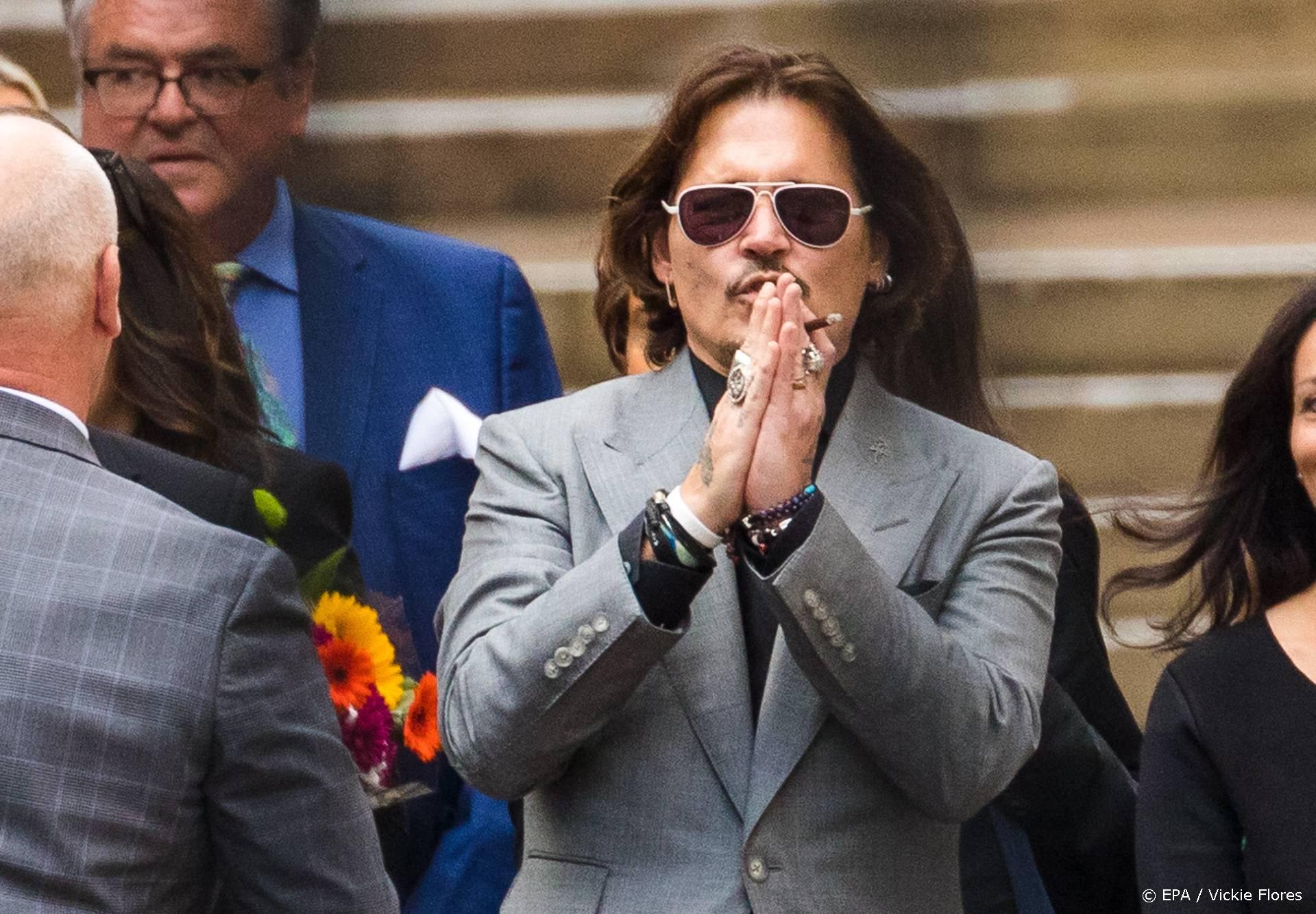 Johnny Depp zeer verheugd dat hij zaak tegen ex mag doorzetten