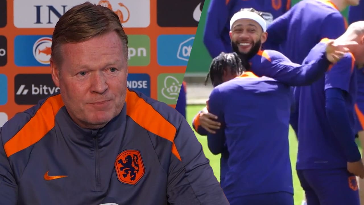 Koeman over haarband Memphis: ‘Hoeven we ons niet meer druk om te maken’