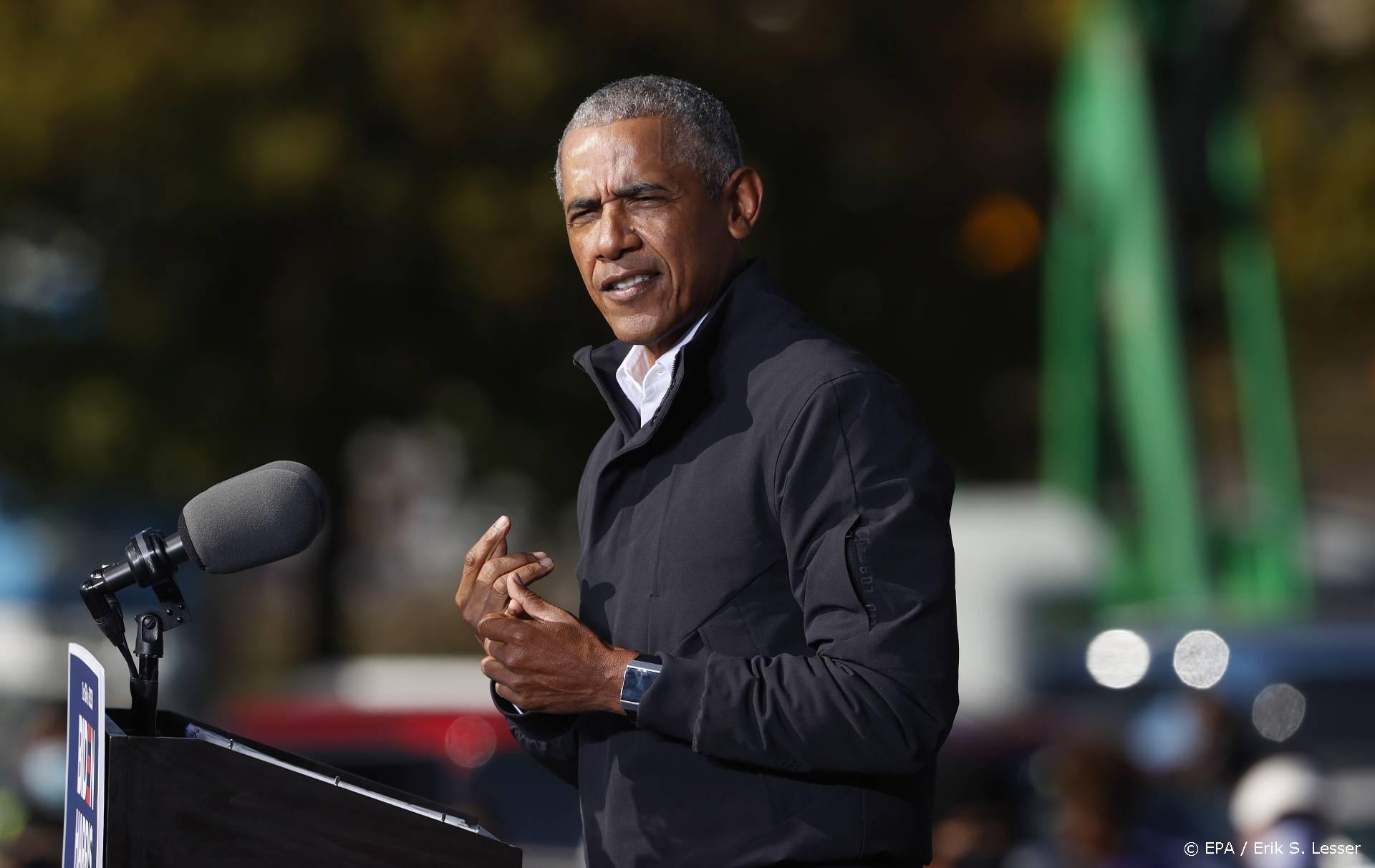 Barack Obama zat in quarantaine met 'geweldige' schoonzoon