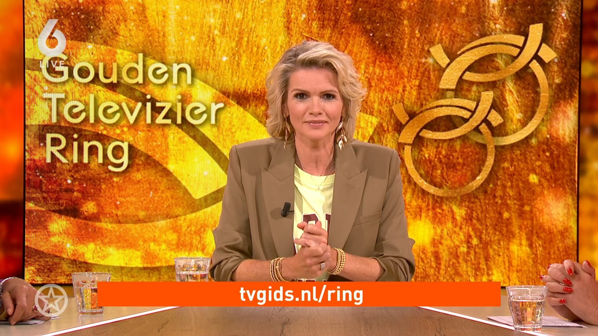 Nieuwe tussenstand programma's Gouden Televizier-Ring