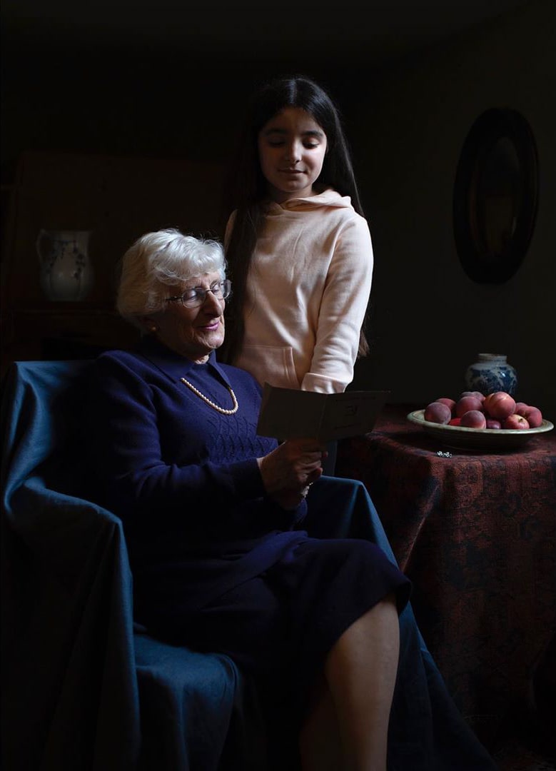 Kate maakt prachtige foto's van Holocaustoverlevenden