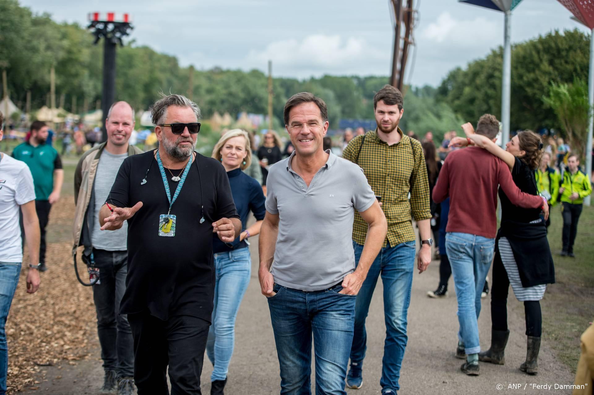 Rutte: nog een eind af van grote popconcerten