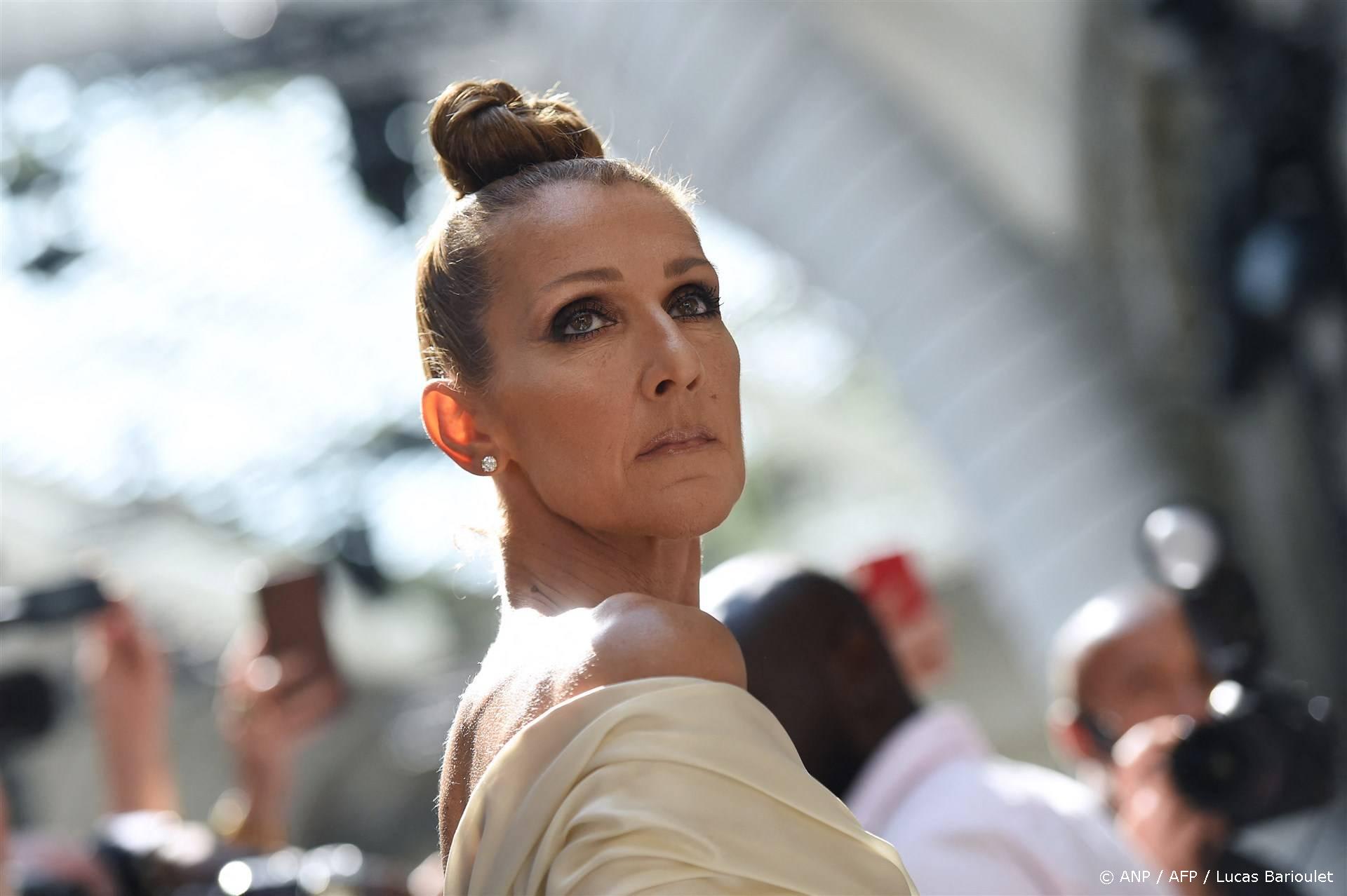 Céline Dion emotioneel in Parijs: 'Besef dat het niet voorbij is' 