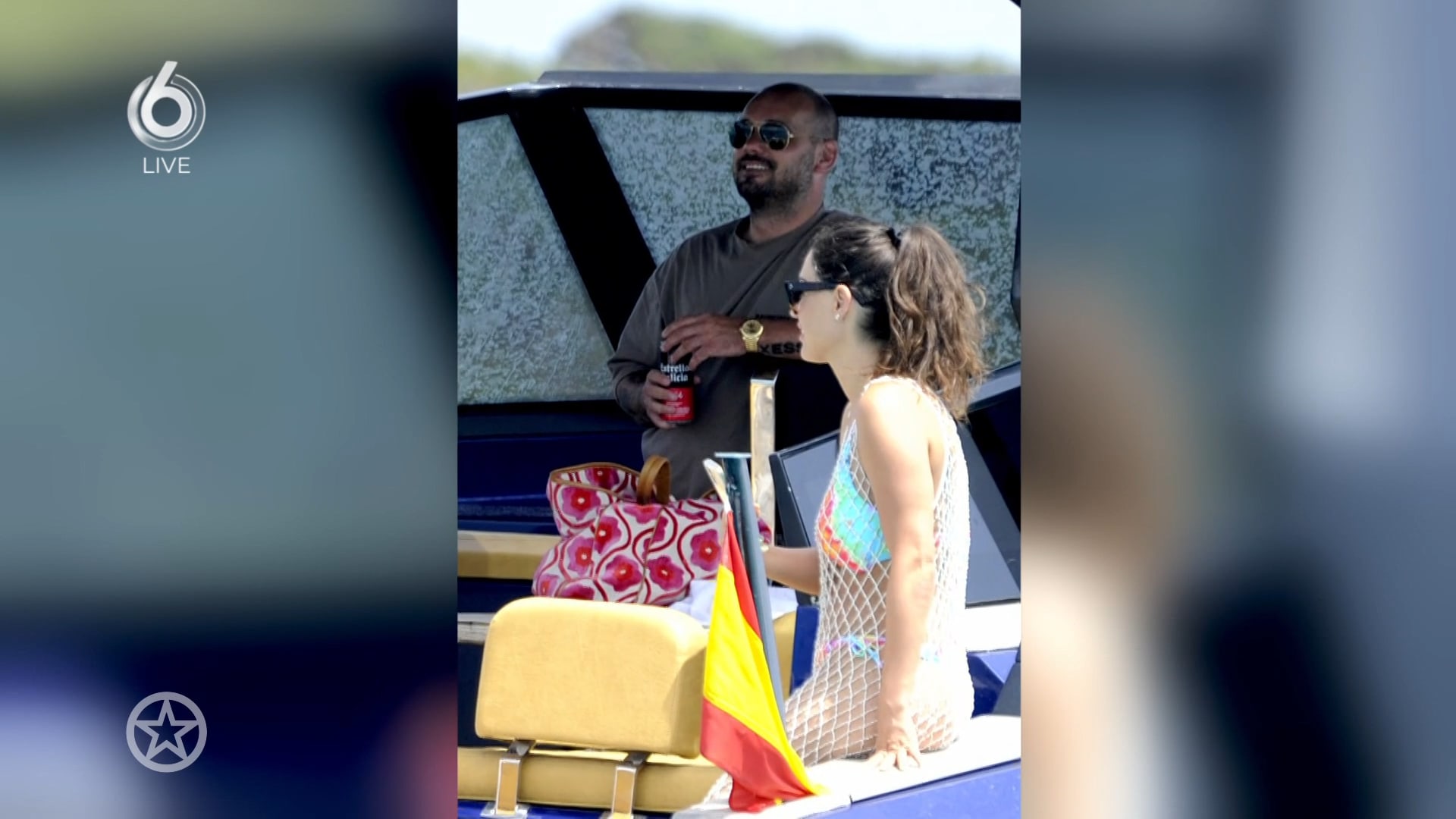 Wesley en Yolanthe hebben het gezellig op vakantie