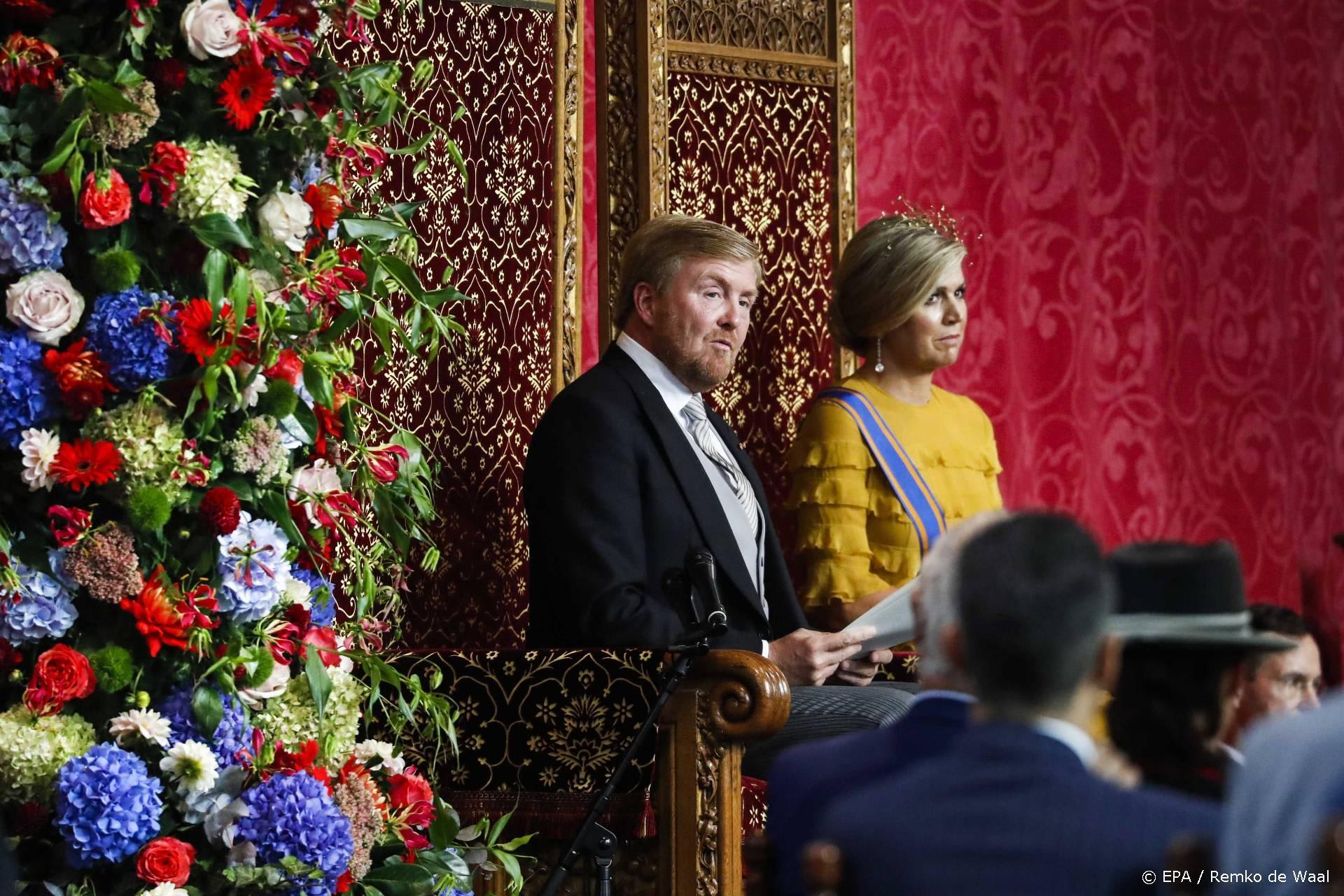 Veel minder kijkers voor 'corona-editie' Prinsjesdag