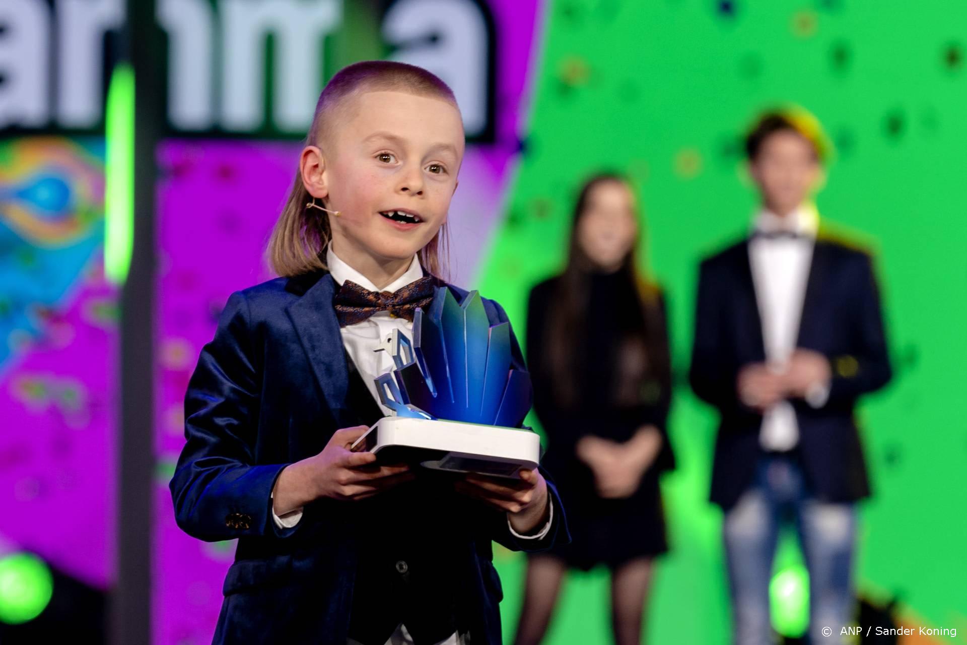 Zoon Nathan Rutjes dolblij met twee Zapp Awards