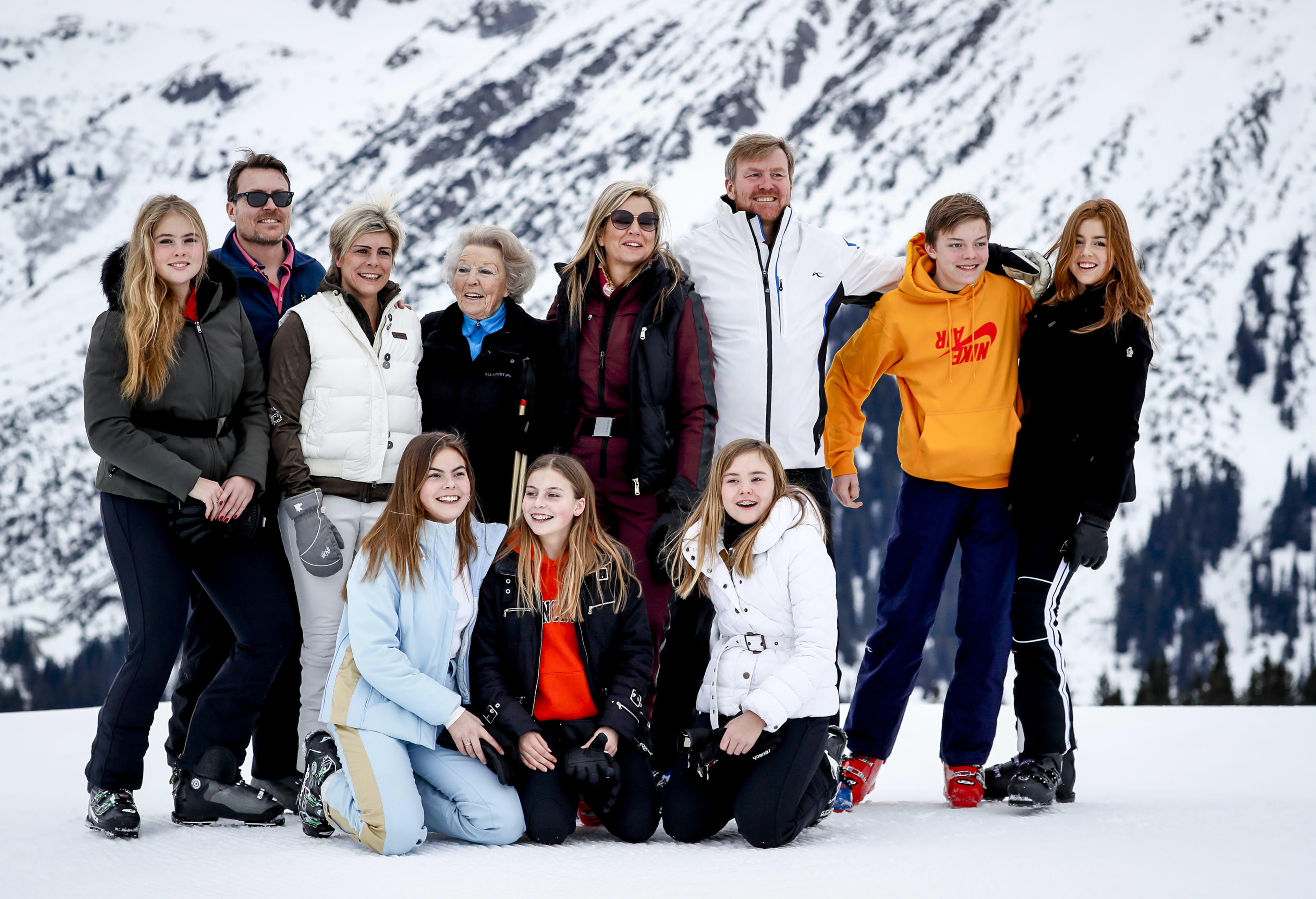 Koninklijk gezin zet streep door traditionele fotosessie Lech