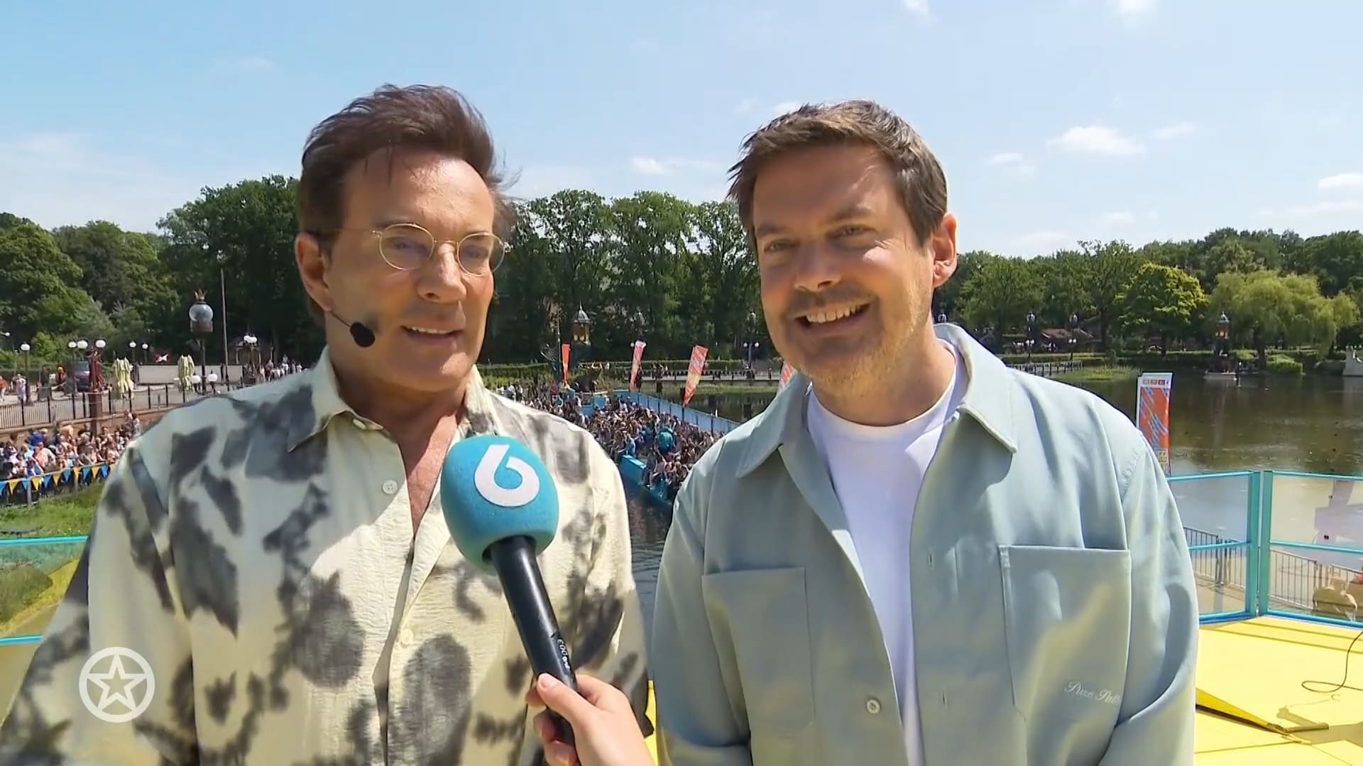 Gerard Joling & Ruben Nicolai over Te land, ter zee en in de lucht