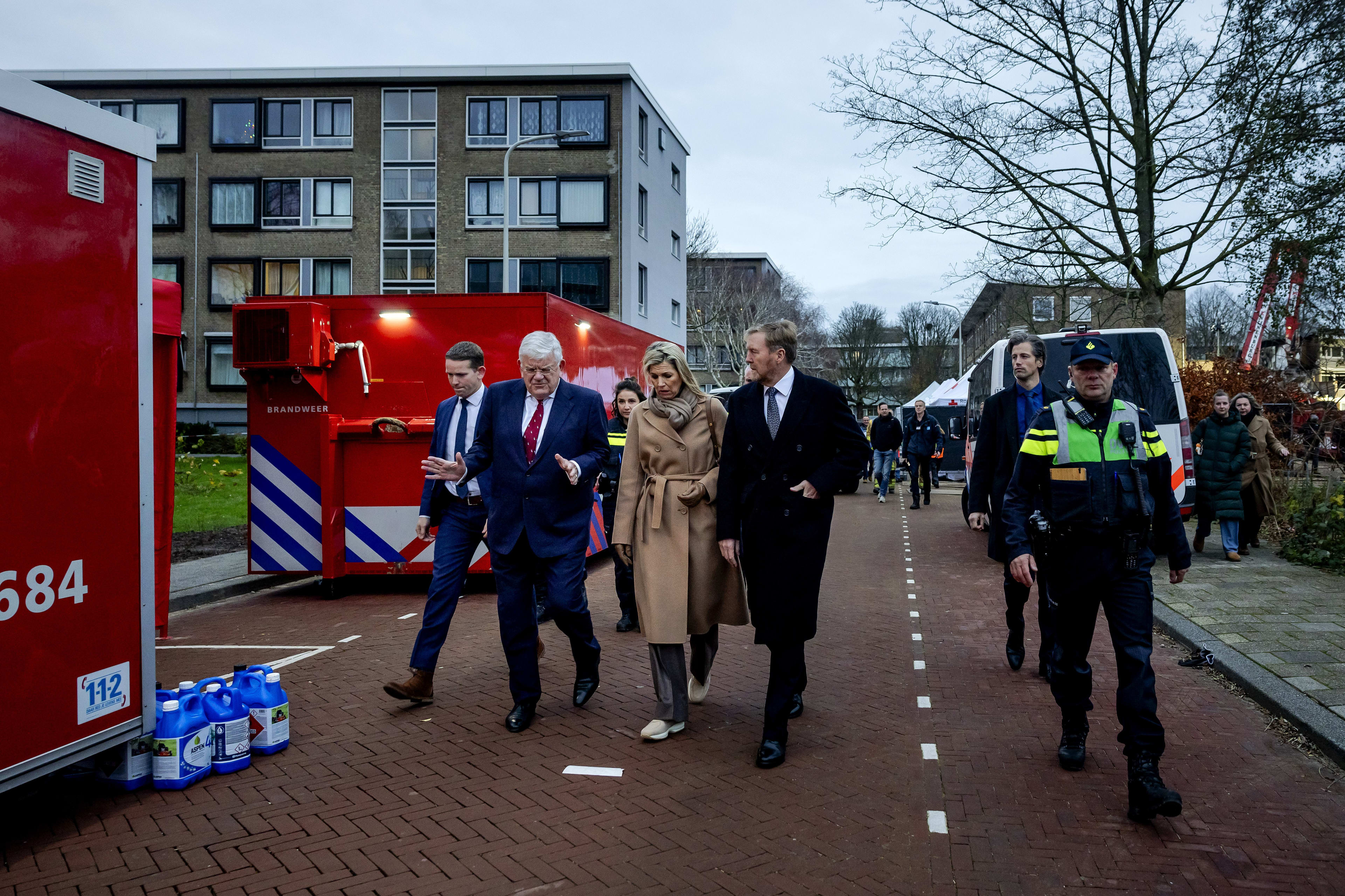 Koning 'in shock' door gebeurtenissen Tarwekamp in Den Haag
