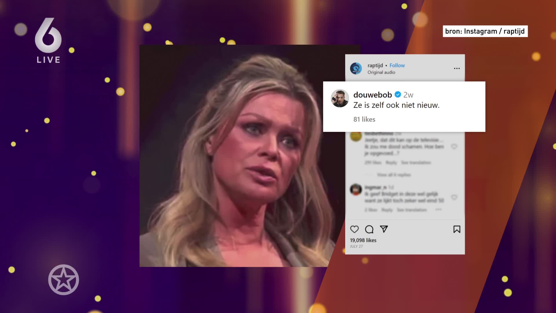 Hans Klok vernedert Bridget Maasland: 'Oud mokkel'