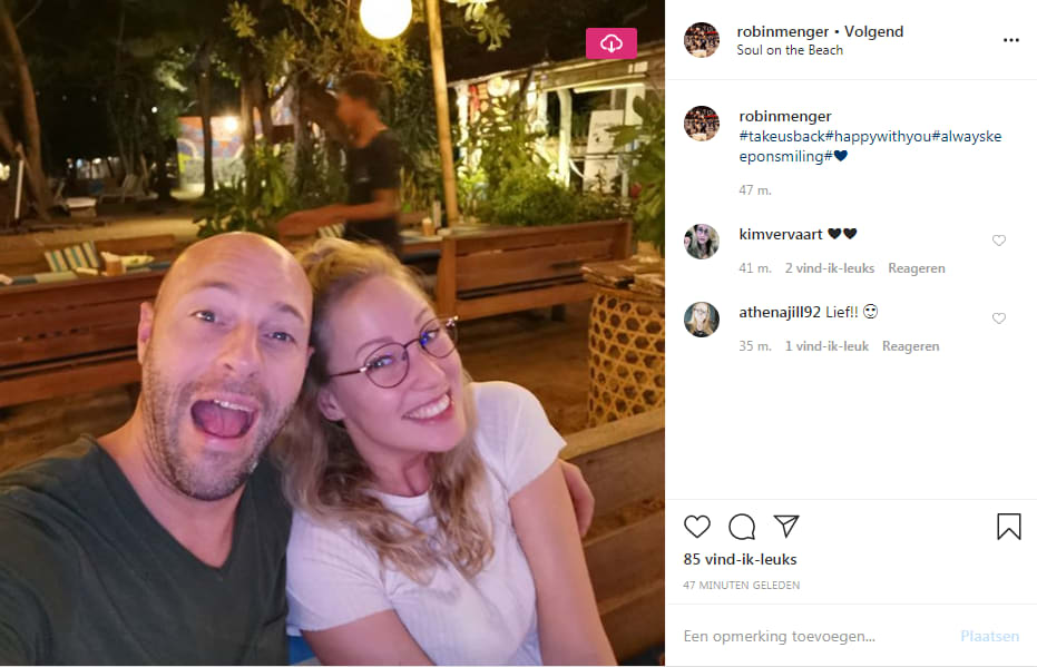 MAFS-Robin deelt verliefde foto